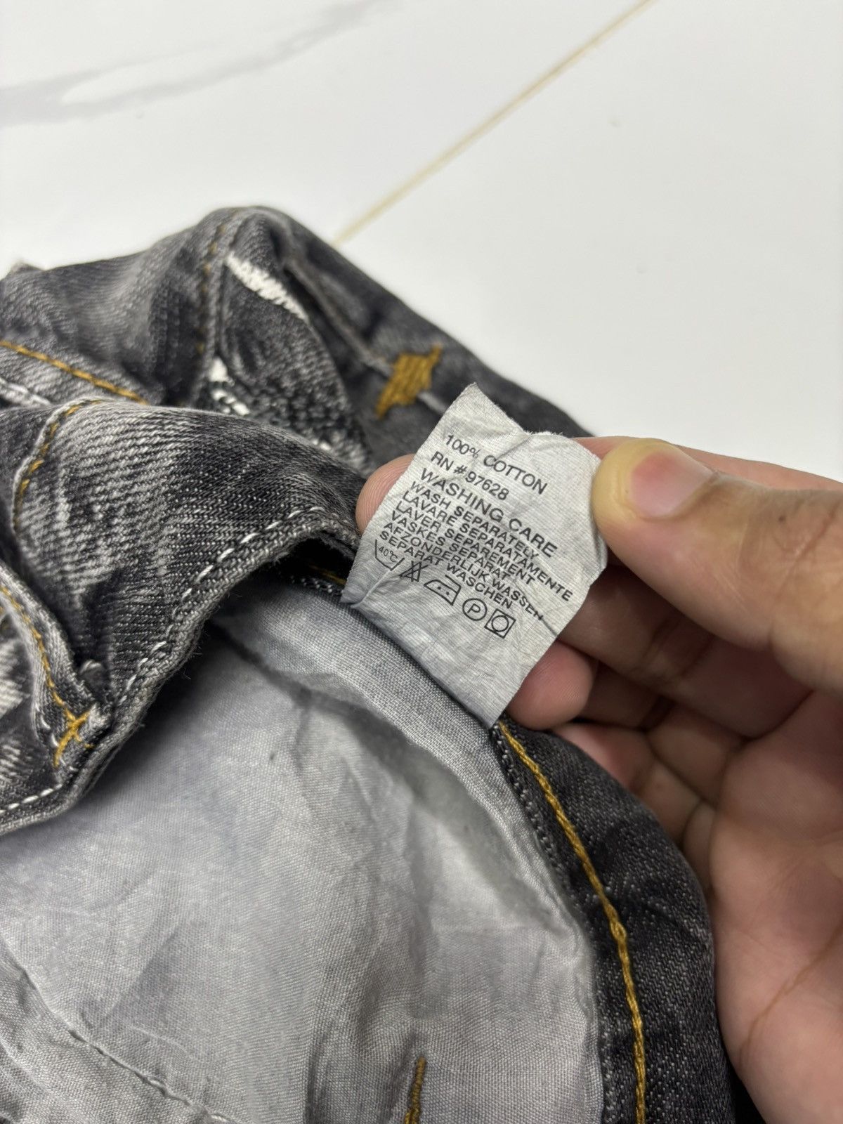 Hysteric Glamour × JNCO × Pepe Jeans 🔥VINTAGE PEPE JEANS BAGGY JEANS EMBROIDERY DISTRESSED DENIM Size US 36 / EU 52 - 14 Thumbnail