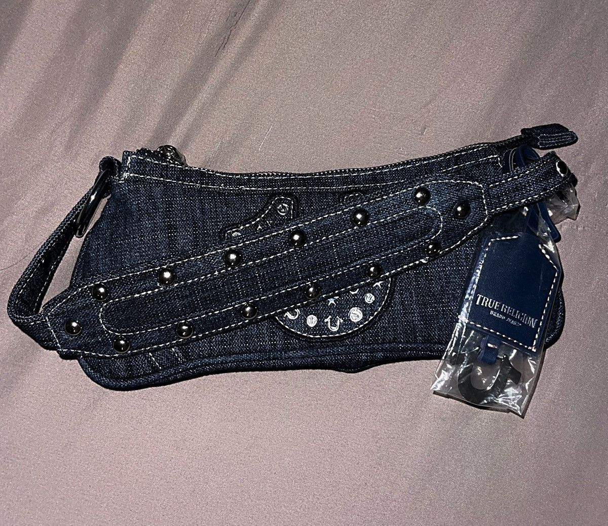True Religion True Religion Mini Denim Shoulder Bag Size ONE SIZE - 2 Thumbnail