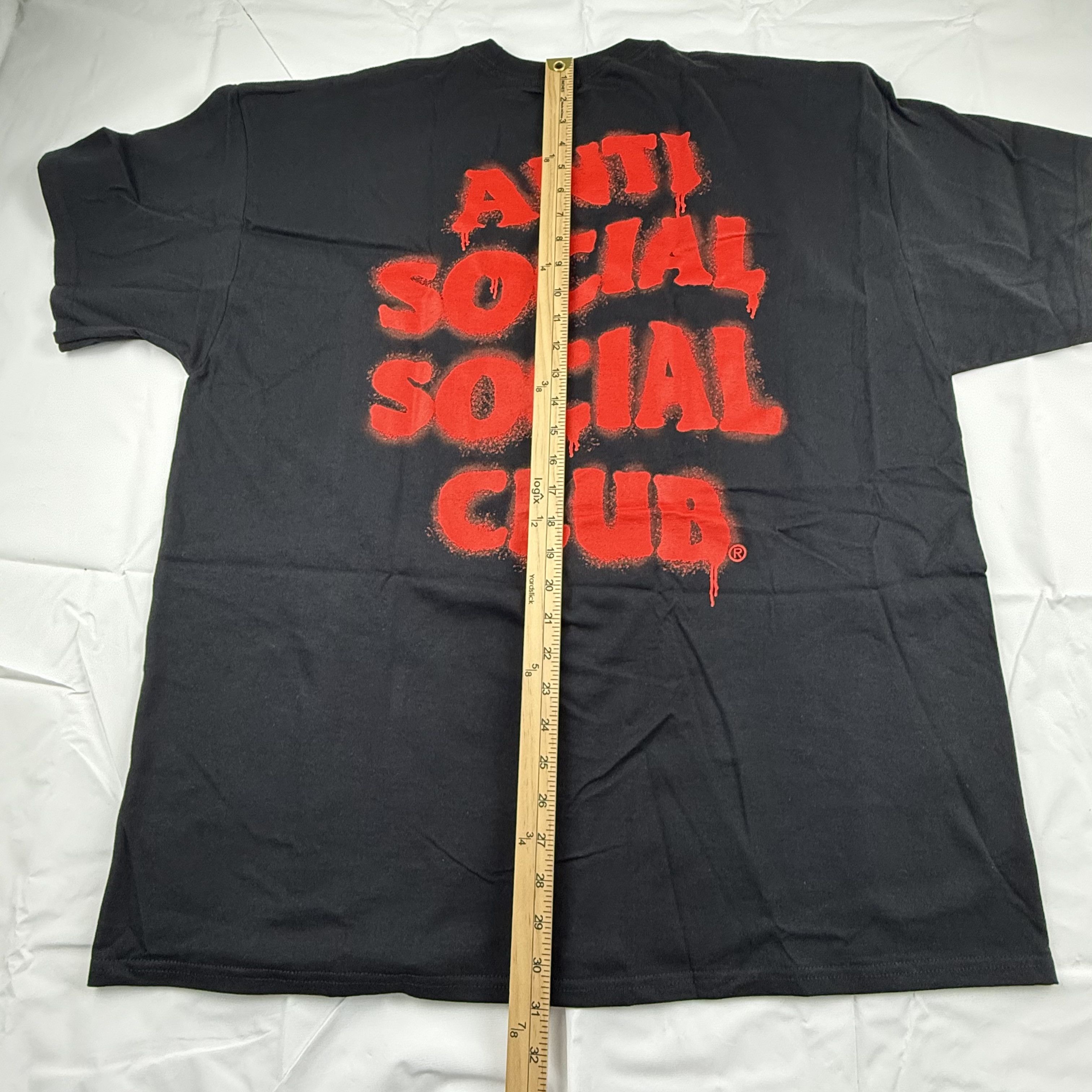 Anti Social Social Club Anti Social Social Club Burn It Down Drip T-Shirt Mens 2XL Size US XXL / EU 58 / 5 - 6 Thumbnail