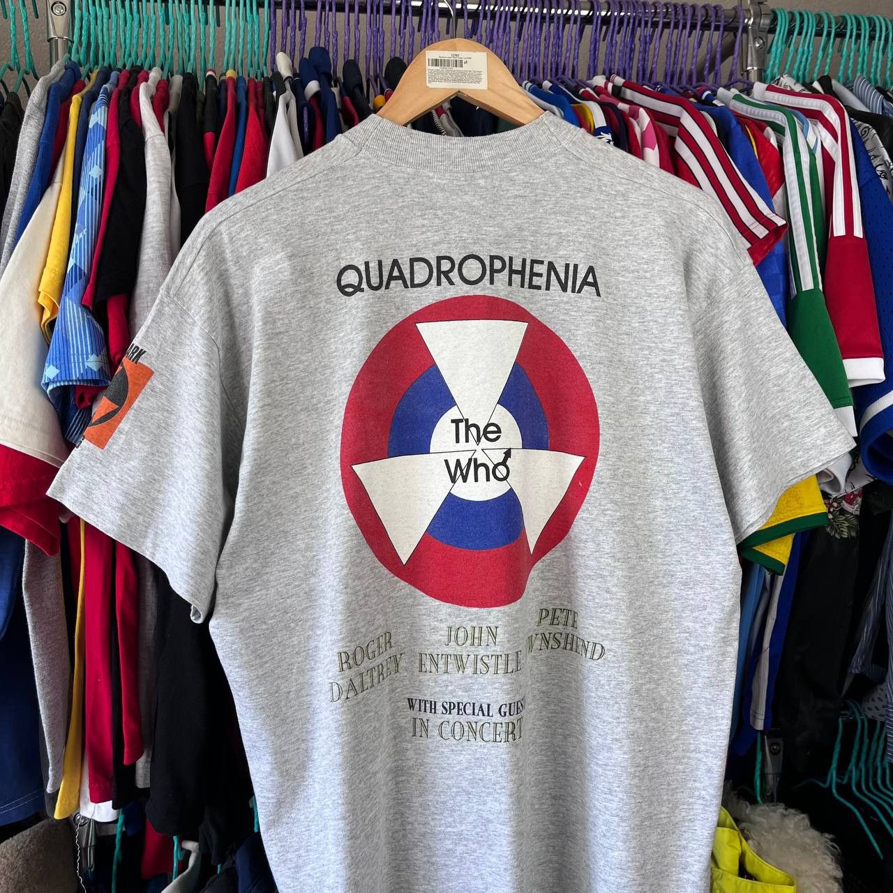 Band Tees The Who Quadrophenia 1996 Tour Single Stitch Tshirt Band Size US L / EU 52-54 / 3 - 11 Thumbnail