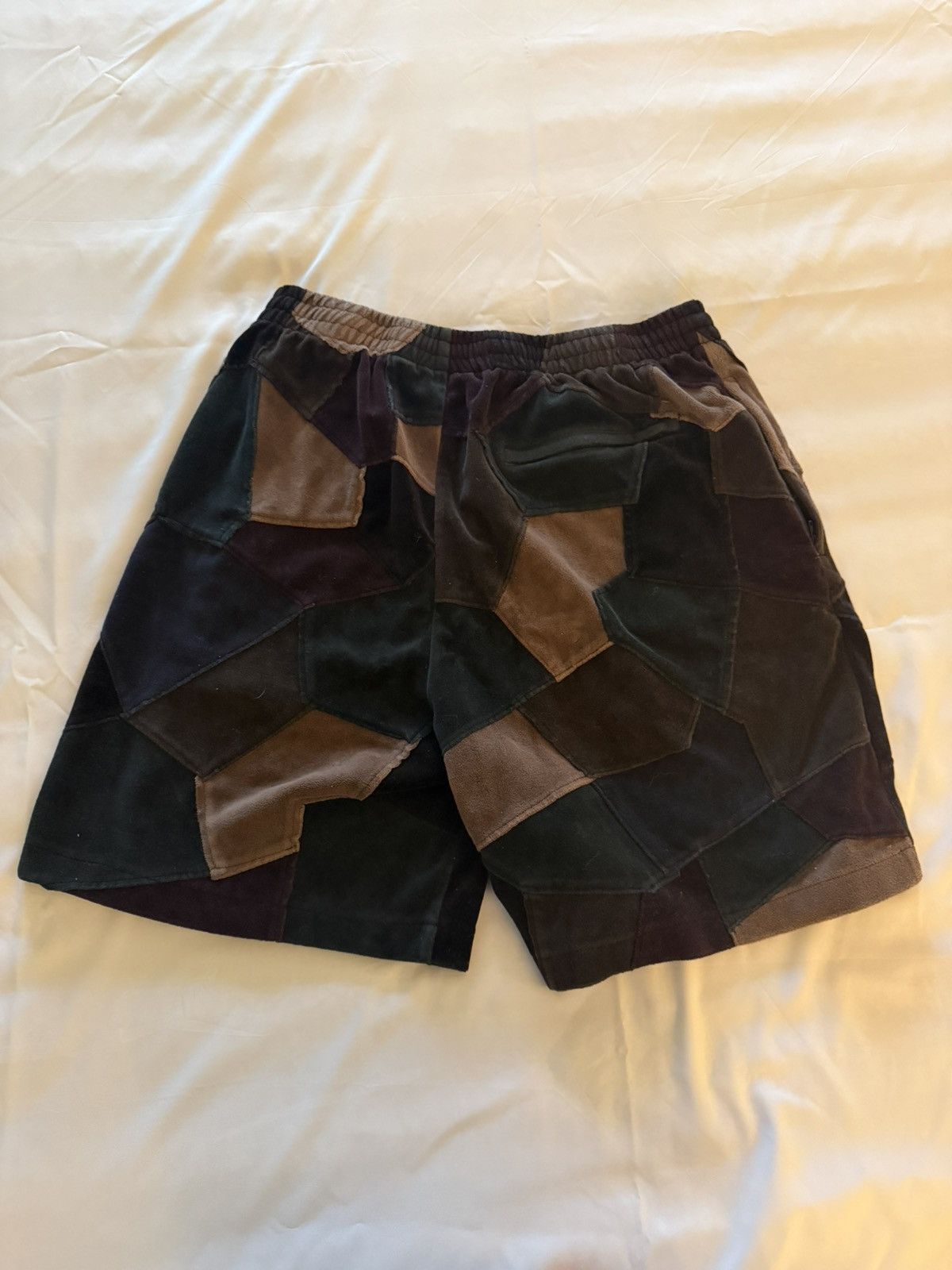 Supreme Supreme Patchwork Velour Shorts Size US 30 / EU 46 - 6 Thumbnail