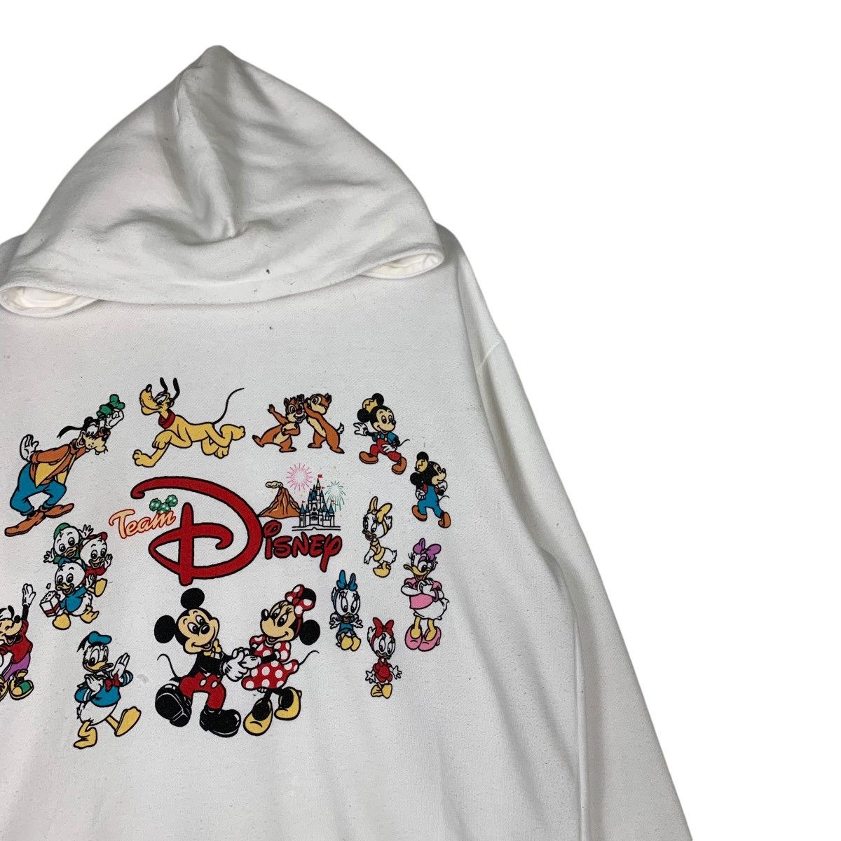 Disney Tokyo Disney Resort All Character Pullover Hoodie #1312-C59 Size US L / EU 52-54 / 3 - 5 Thumbnail