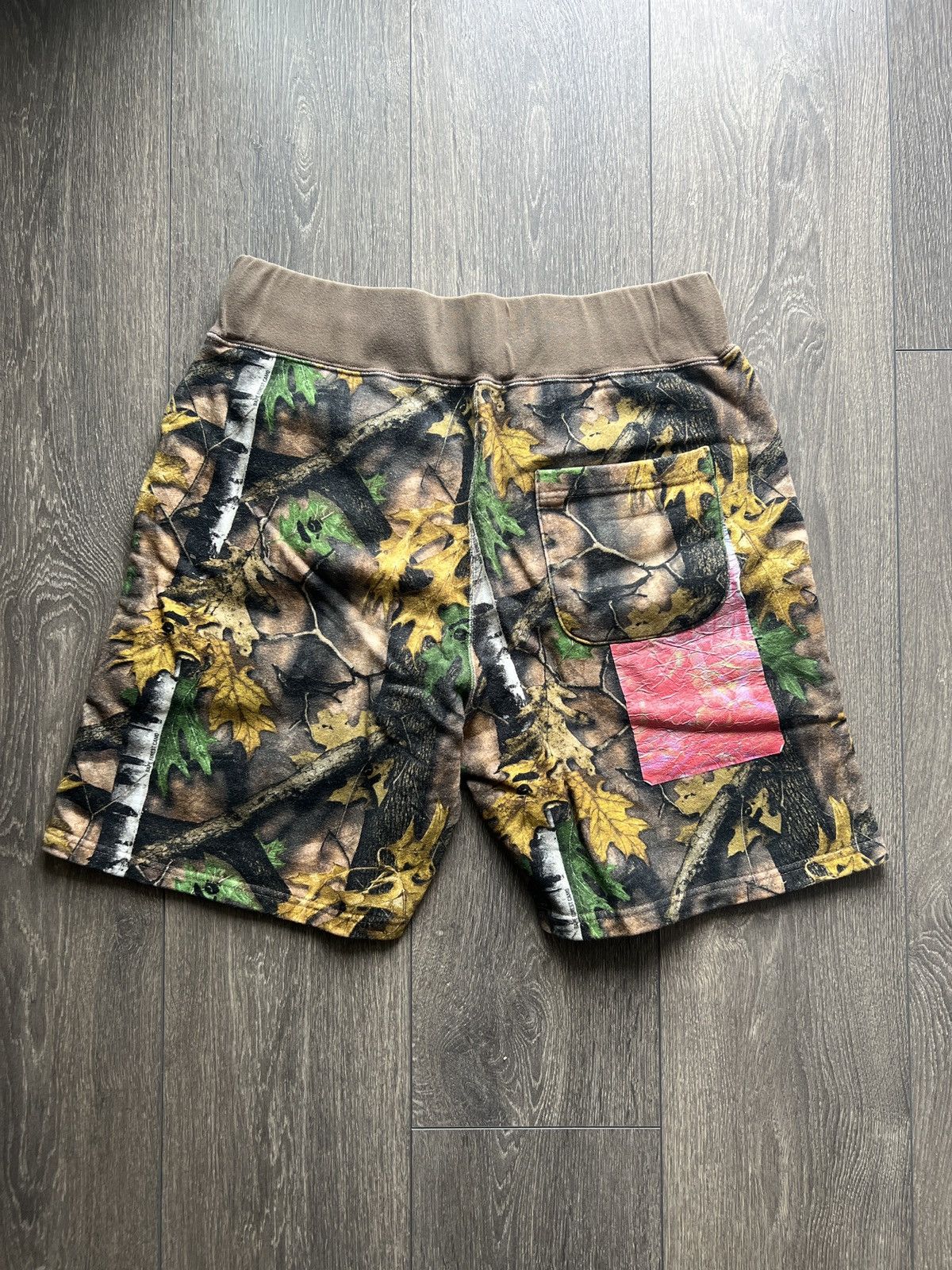Bape Bape Forest Camo Sweat Shorts M Size US 32 / EU 48 - 5 Thumbnail