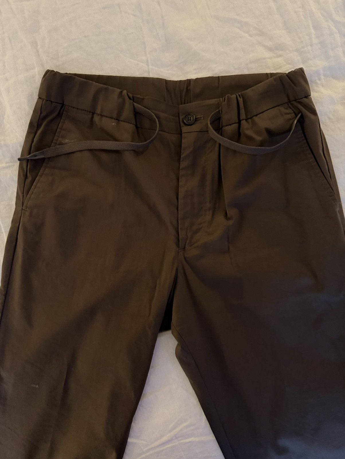 NN07 NN07 Hugh 1680 Brown Trousers Size 30/32 Scandinavian Size US 30 / EU 46 - 2 Thumbnail
