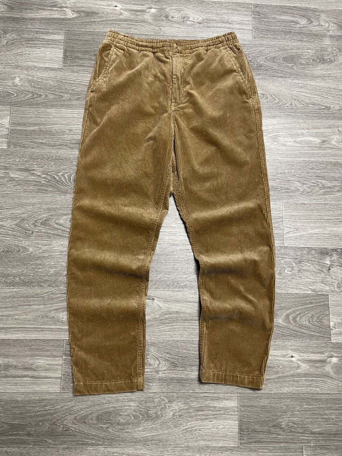 Polo Ralph Lauren Vintage Polo Ralph Lauren Beige Corduroy Velvet Pants Size US 32 / EU 48 - 1 Thumbnail