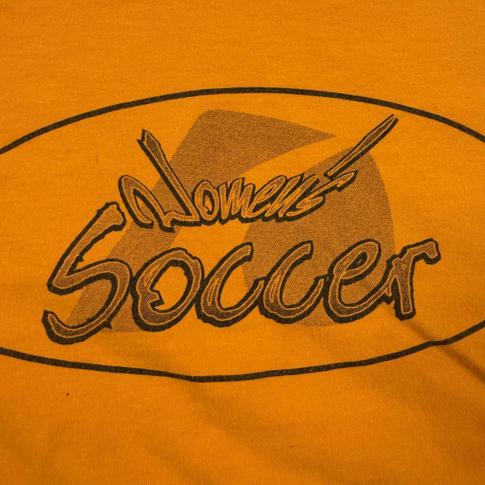 Anvil Vtg 1999 Anvil Women's Soccer Doane College T-Shirt Orange L Size L / US 10 / IT 46 - 3 Thumbnail