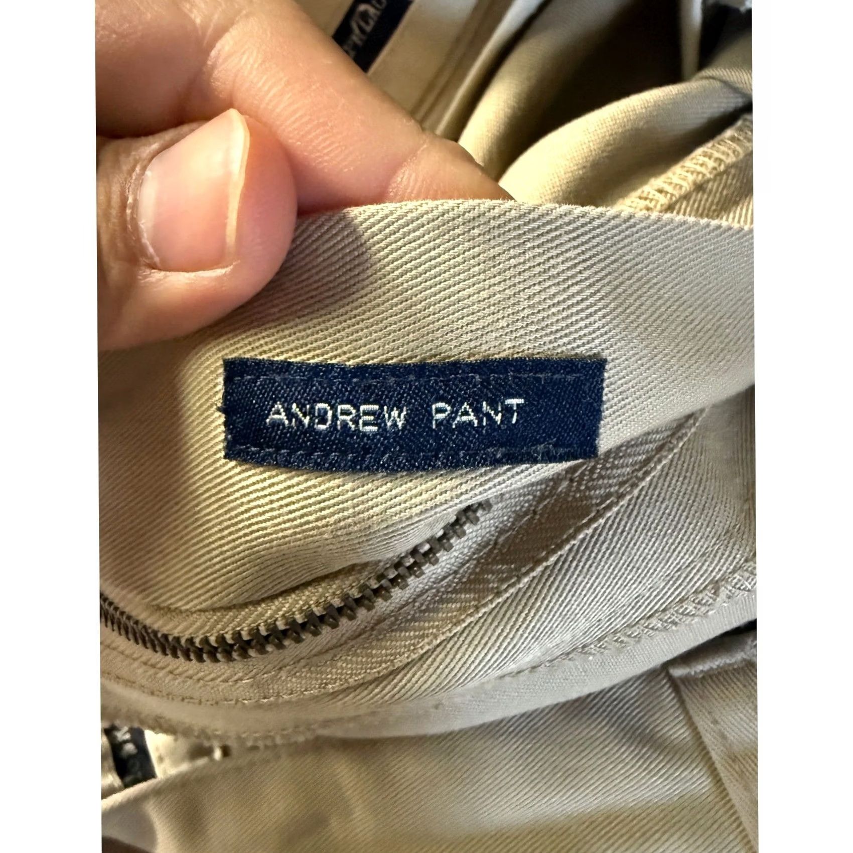 Polo Ralph Lauren VINTAGE Polo Ralph Lauren Men Pleated Chino Pants 33x27 Tan 100 Twill Size US XS / EU 42 / 0 - 5 Thumbnail