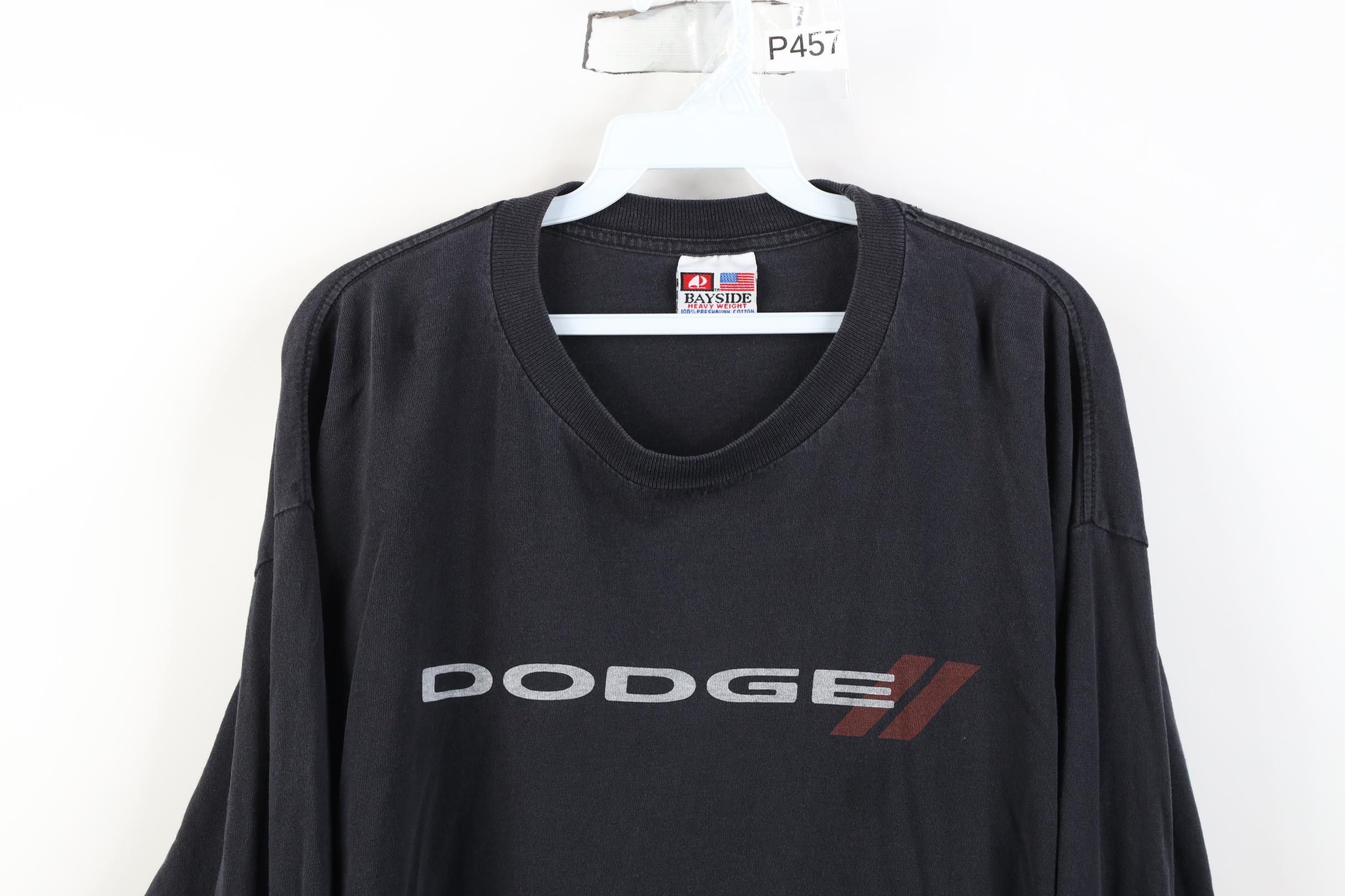 Vintage Vintage 90s Dodge Motorsports Long Sleeve T-Shirt USA Size US XL / EU 56 / 4 - 2 Thumbnail