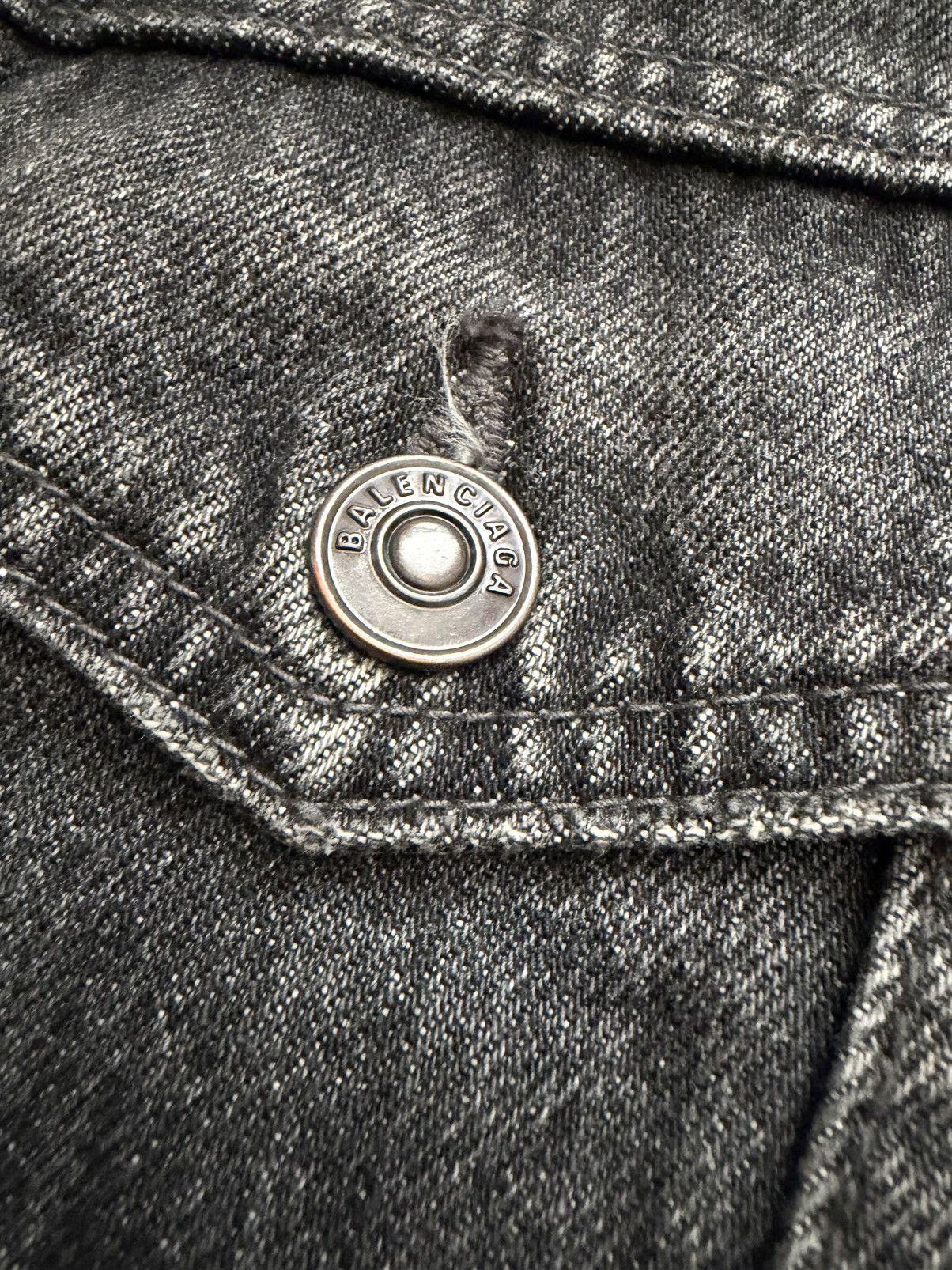 Balenciaga Balenciaga denim jacket Size US XXS / EU 40 - 3 Thumbnail