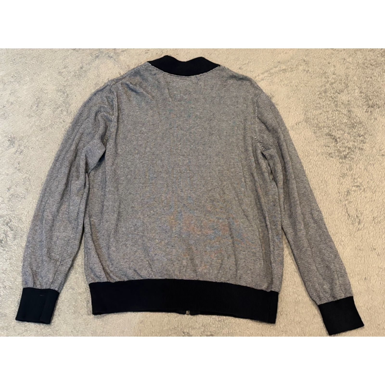 Vintage Coercion Sweater Cardigan Mens Medium Full Zip Gray Long Sleeve Casual Vintage No Size US M / EU 48-50 / 2 - 5 Thumbnail