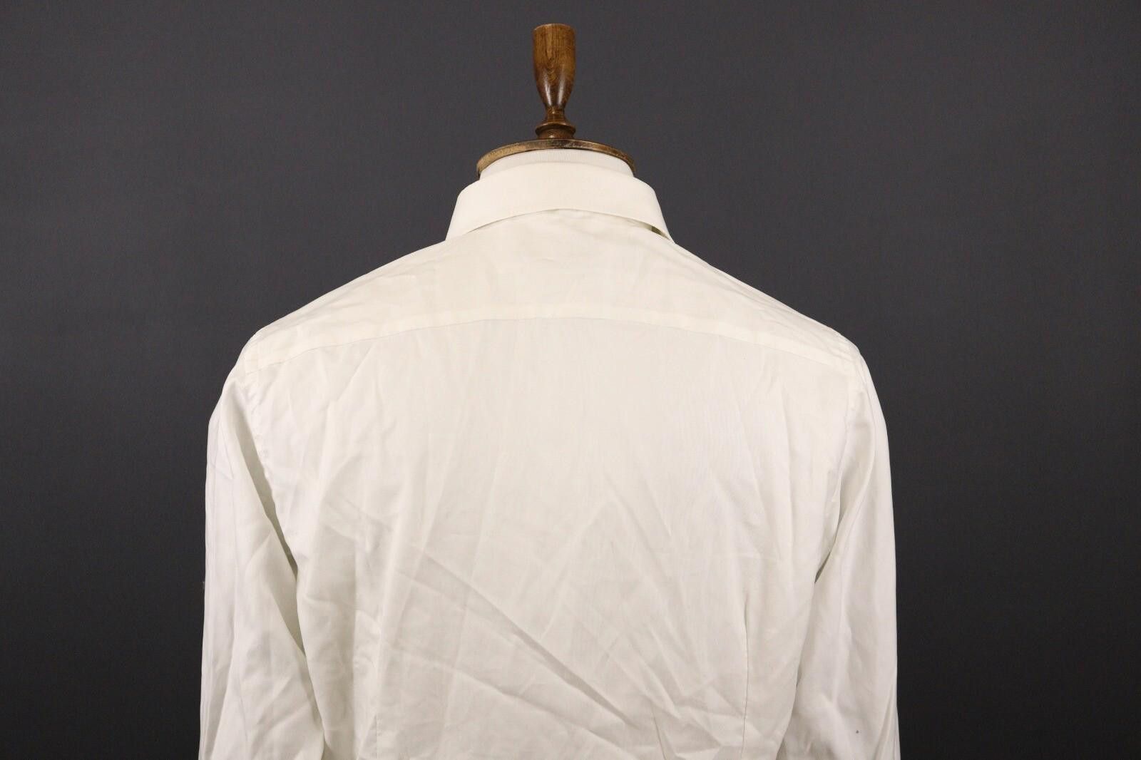 Eton Men Eton Contemporary Fit Ivory Shirt Size 41 / 16 Size US M / EU 48-50 / 2 - 7 Thumbnail
