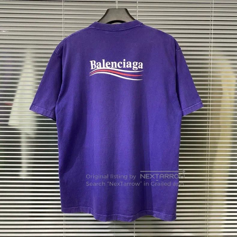Balenciaga Balenciaga Short-sleeve T-shirt with Coke wave print logo, Size US S / EU 44-46 / 1 - 1 Thumbnail