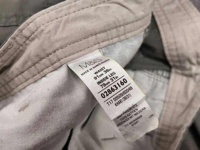Japanese Brand Vintage 90's Japanese Oliver Military loose fit Cargo Pants Size US 34 / EU 50 - 9 Thumbnail