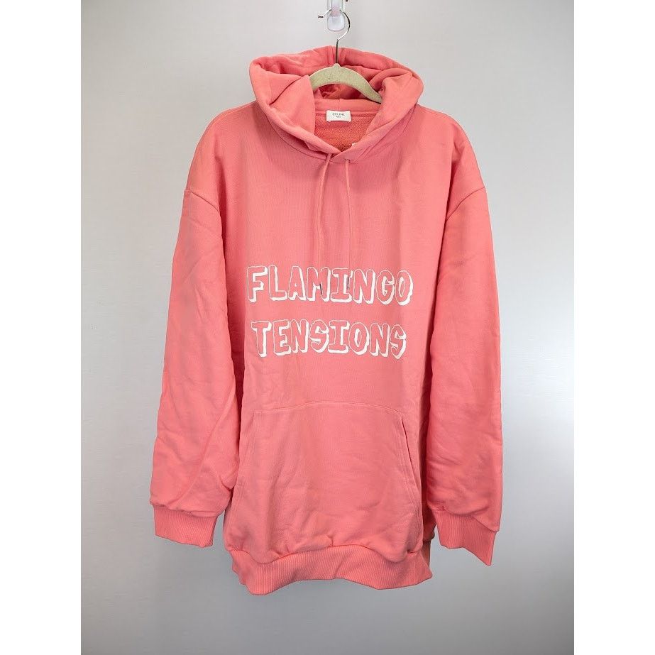 Celine o1rshd1 Hoodie in Pink Size US XL / EU 56 / 4 - 2 Thumbnail