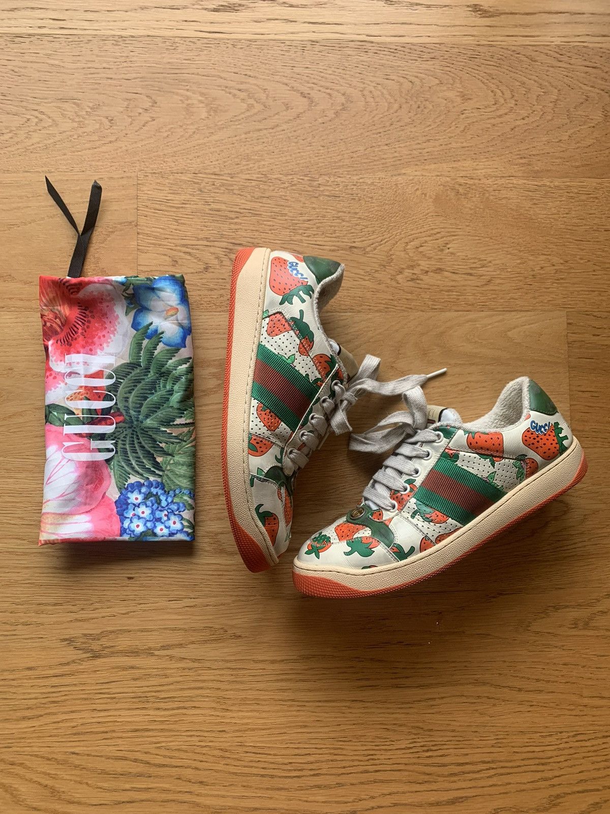 Gucci Gucci screener GG trainer Size US 8 / IT 38 - 1 Thumbnail