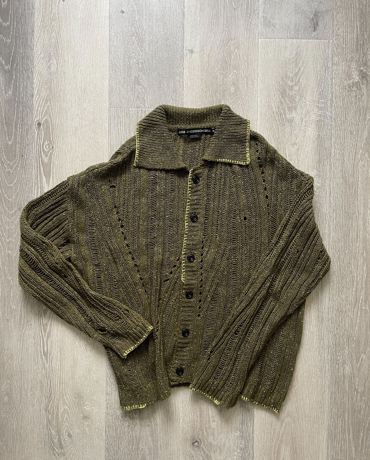 Andersson Bell Andersson Bell Distressed Cardigan Size US XL / EU 56 / 4 - 1 Thumbnail