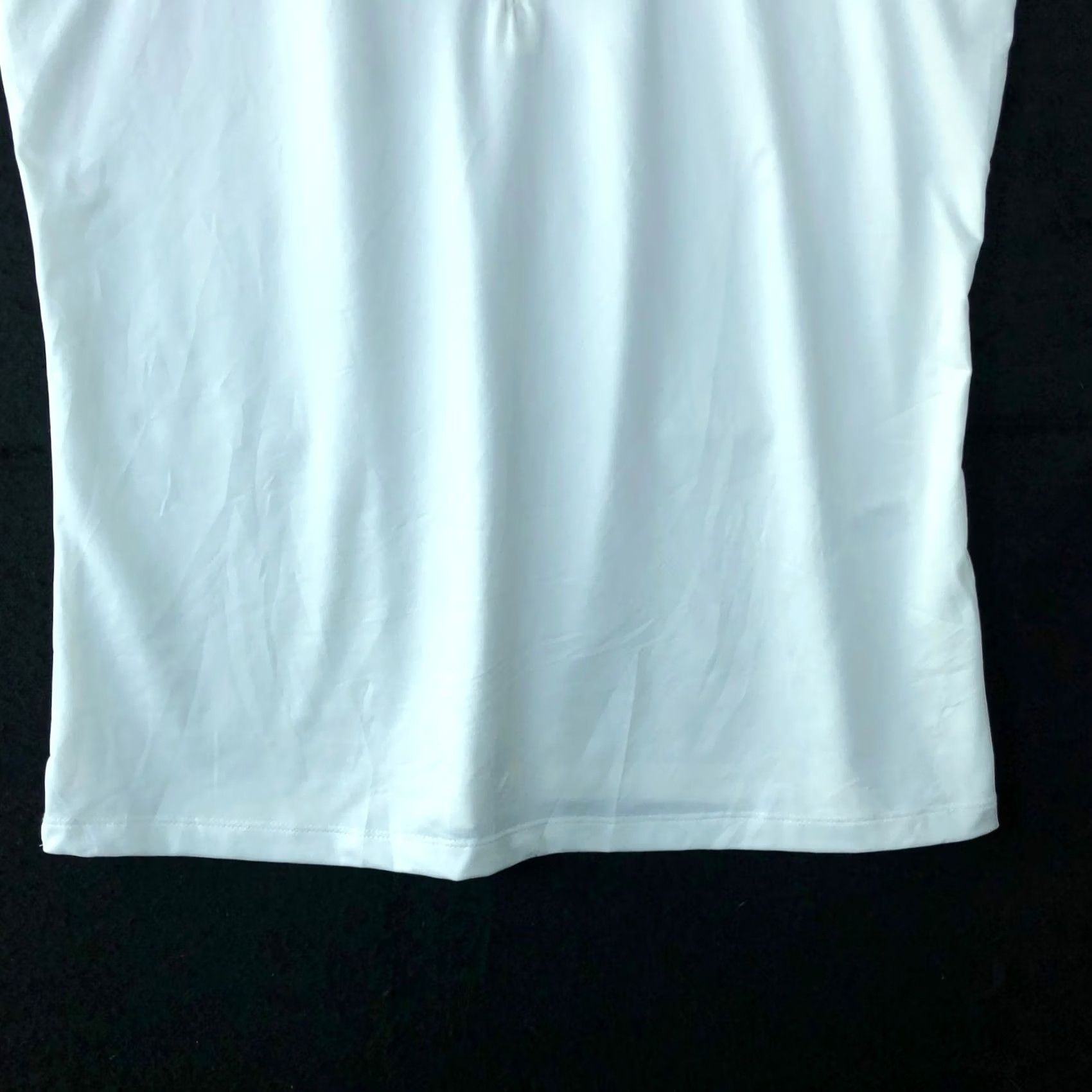 Tommy Bahama Tommy Bahama Golf Womens Shirt White 1/4 Zip Sleeveless Athletic Stretch Large Size L / US 10 / IT 46 - 3 Thumbnail