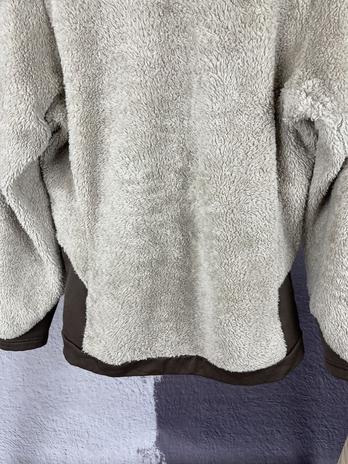 Mountain Hardwear Vintage Mountain Hardwear Fuzzy Shag Fleece Jacket Brown Size M / US 6-8 / IT 42-44 - 17 Thumbnail