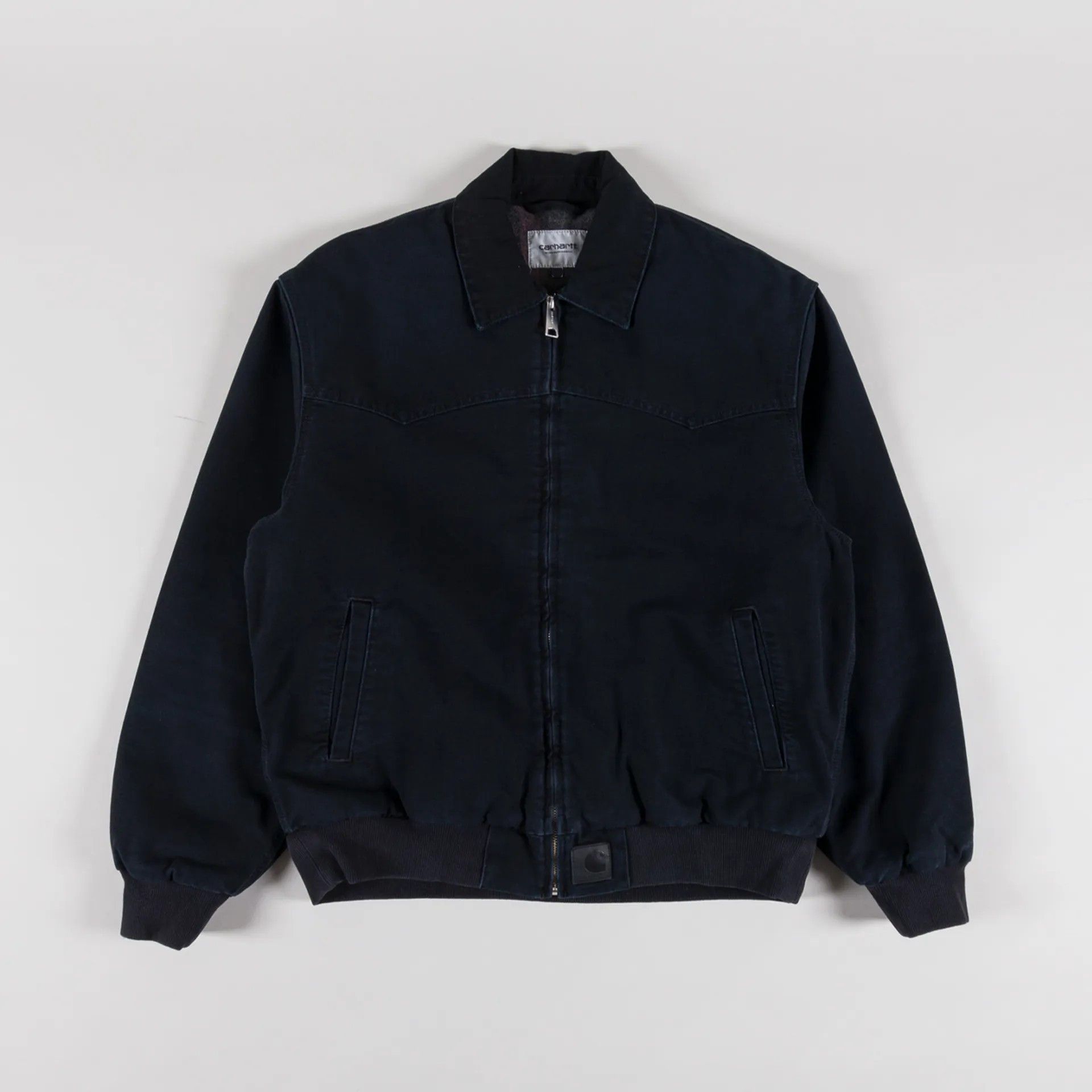 Carhartt Carhartt OG Santa Fe Stone Canvas Bomber Jacke Size US XS / EU 42 / 0 - 2 Thumbnail