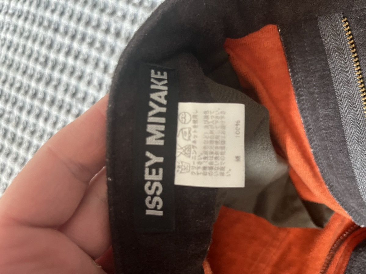 Issey Miyake Issey Miyake Raw Edge 2007 Relaxed Wool Pants Size US 32 / EU 48 - 3 Thumbnail