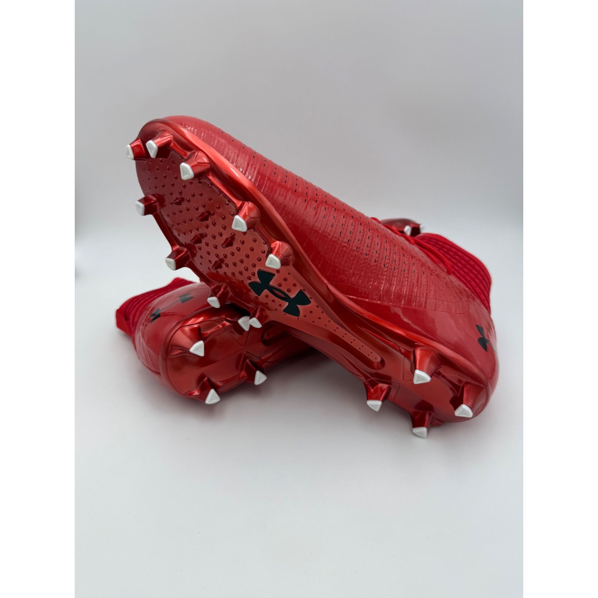 Under Armour Size 10.5 - Under Armour Highlight 2 MC Knit Red Football Cl Size US 10.5 / EU 43-44 - 7 Thumbnail