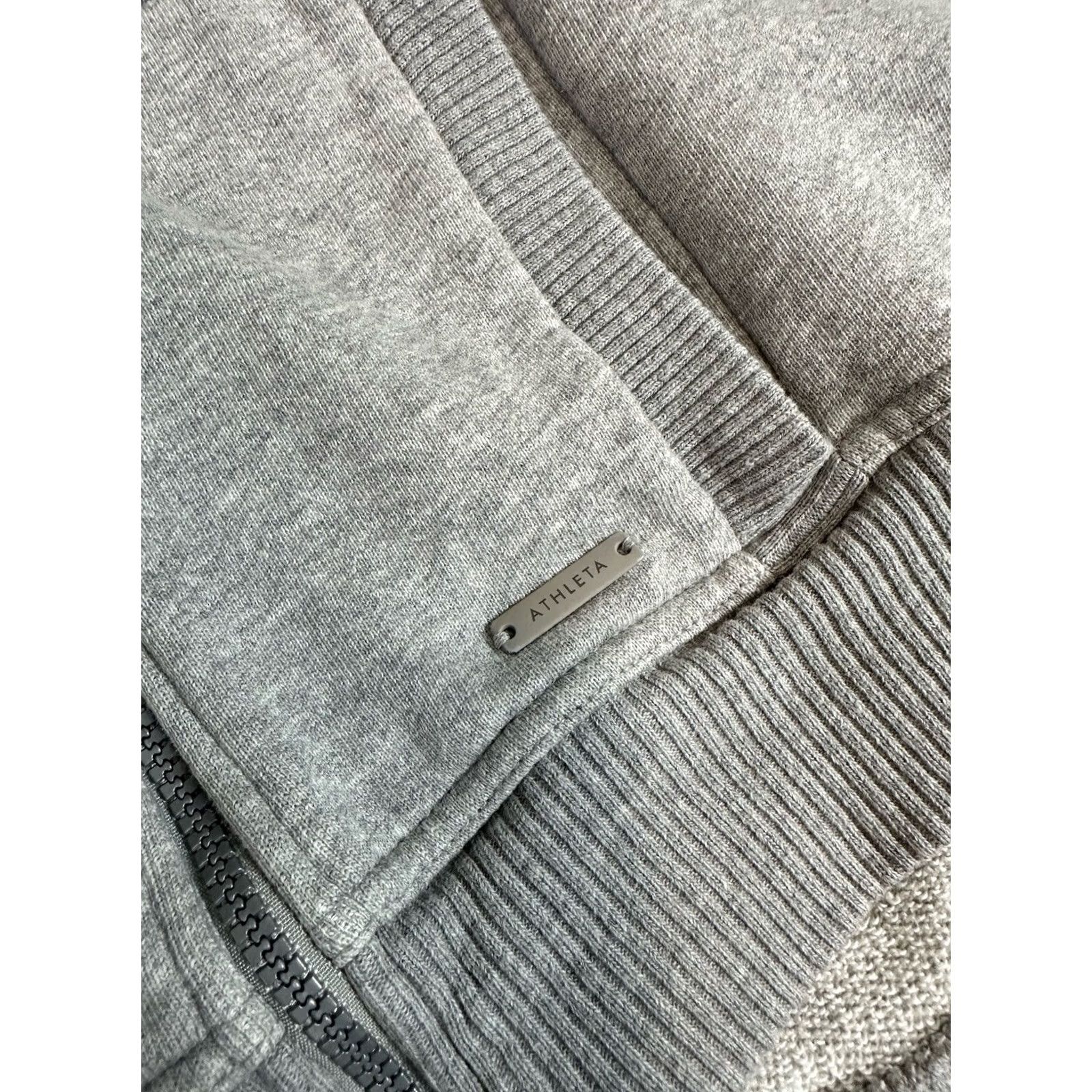 Athleta Athleta Go To Oversized Full Zip Hoodie Gray Womens Size Small 866694 Size S / US 4 / IT 40 - 2 Thumbnail