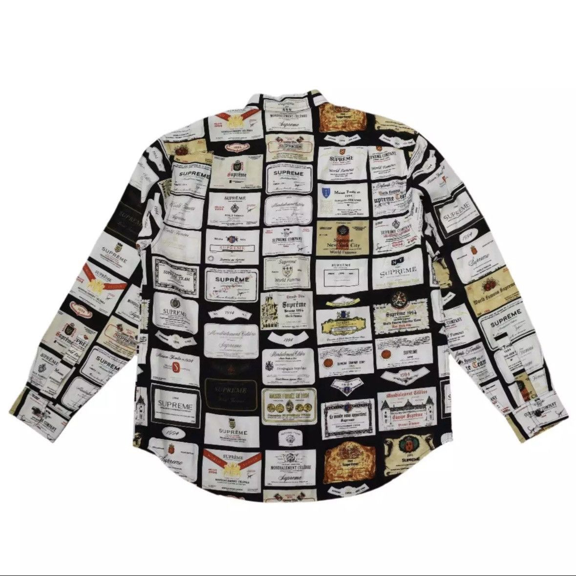 Supreme Supreme Label Shirt Black | Grailed