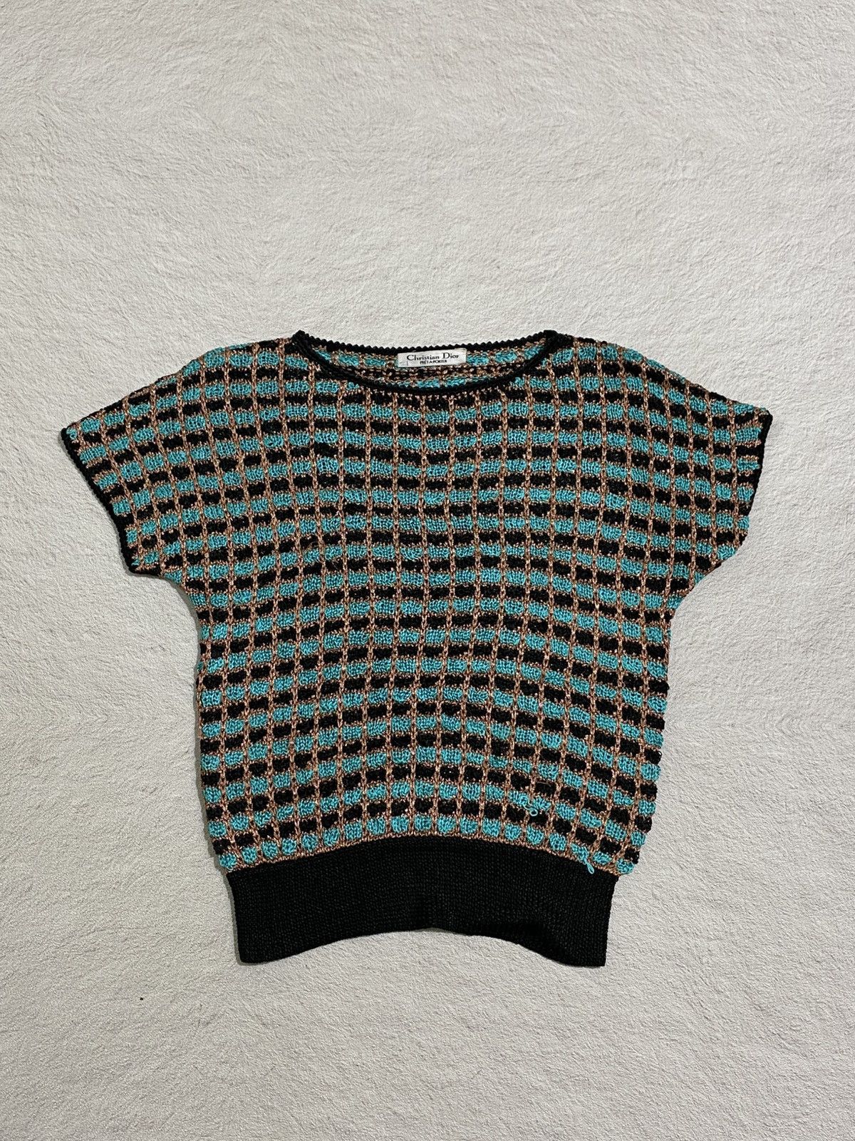Dior × Vintage RARE ❤️‍🔥 Rare Vintage Christian Dior Pret A Porter Knitwear Size M / US 6-8 / IT 42-44 - 1 Thumbnail