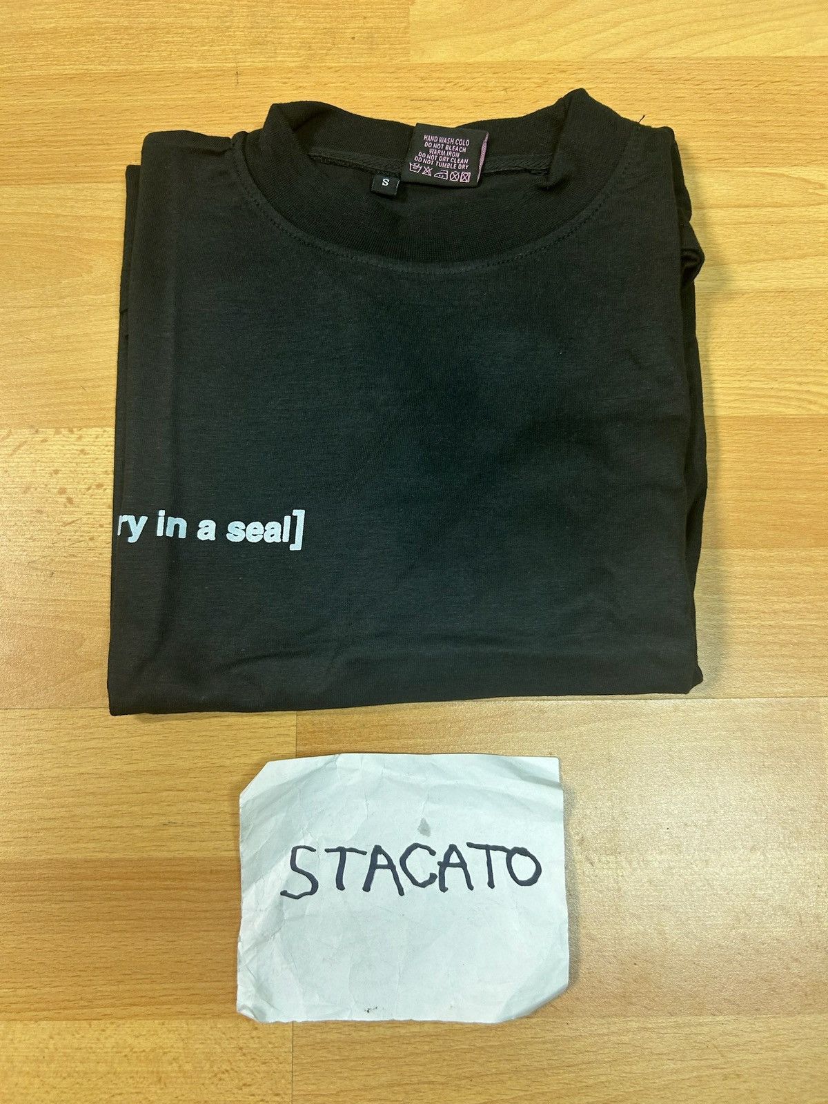 Other × Vintage Pink Elephant Los Angeles Luxury in a Seal Tee Black Size US S / EU 44-46 / 1 - 8 Thumbnail