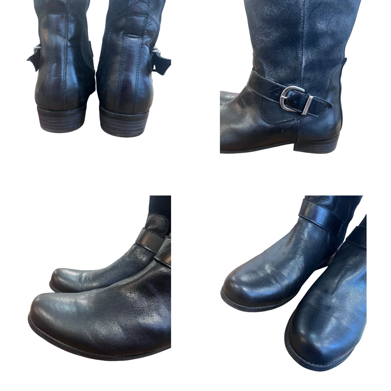 Talbots San Jacinto Company Womens Boots Flat Tall Leather Black Riding Boot Size 10.5 M Size US 11 / IT 41 - 8 Thumbnail