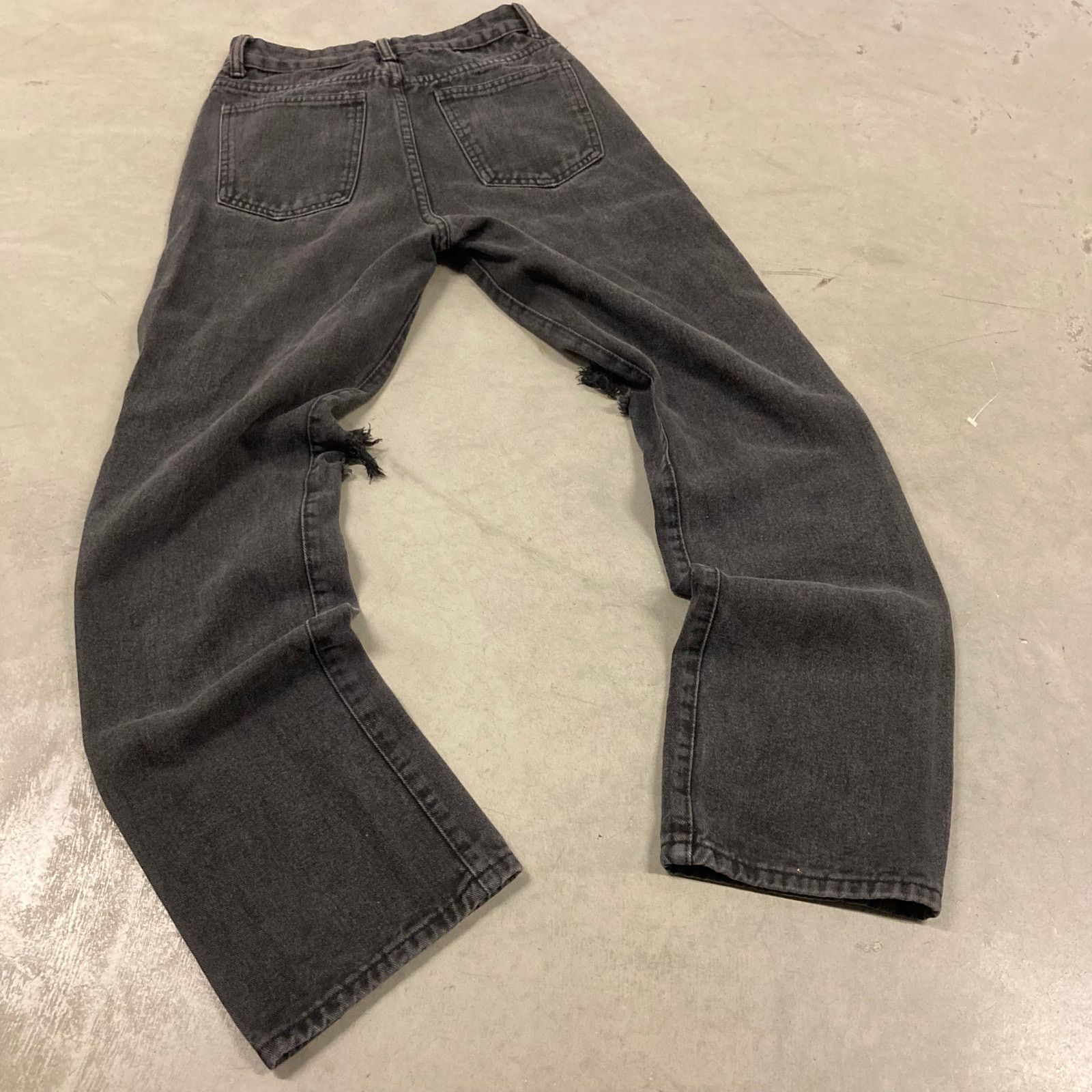Vintage Baggy Y2K ripped Jeans 26x30 Size US 26 / EU 42 - 2 Thumbnail