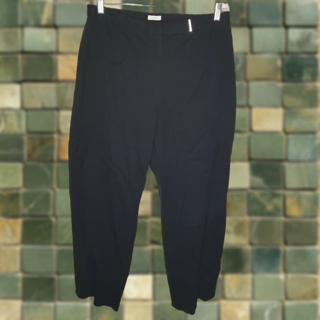 Liz Claiborne Liz Claiborne Anissa Dress Pants Women's Black 14W Plus Size Pants Womens 14W Black Dress Pants Size 36" / US 14 / IT 50 - 1 Thumbnail