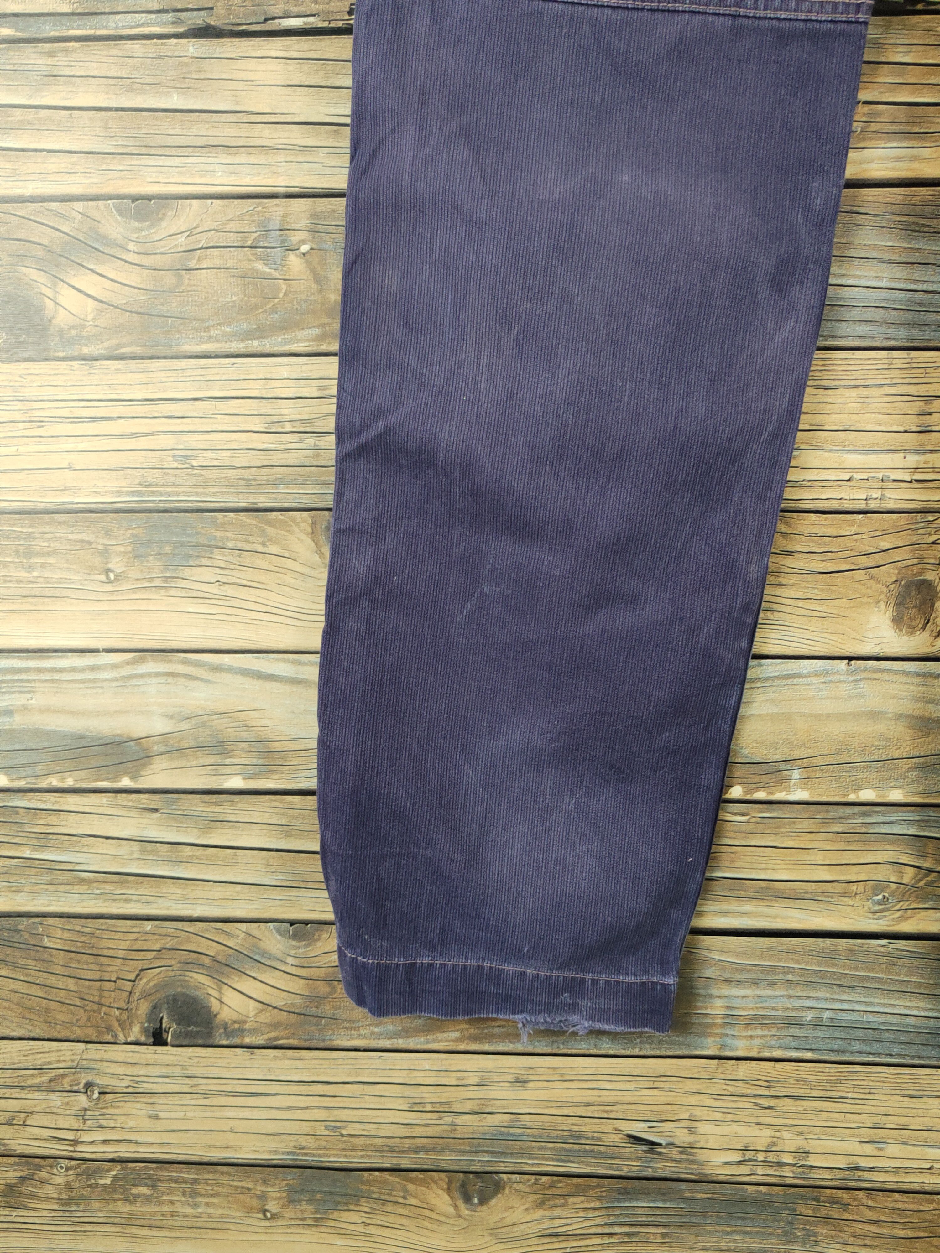 Japanese Brand DL Dogman Purple Faded Multipocket Cargo Pants #1956 Size US 29 - 12 Thumbnail