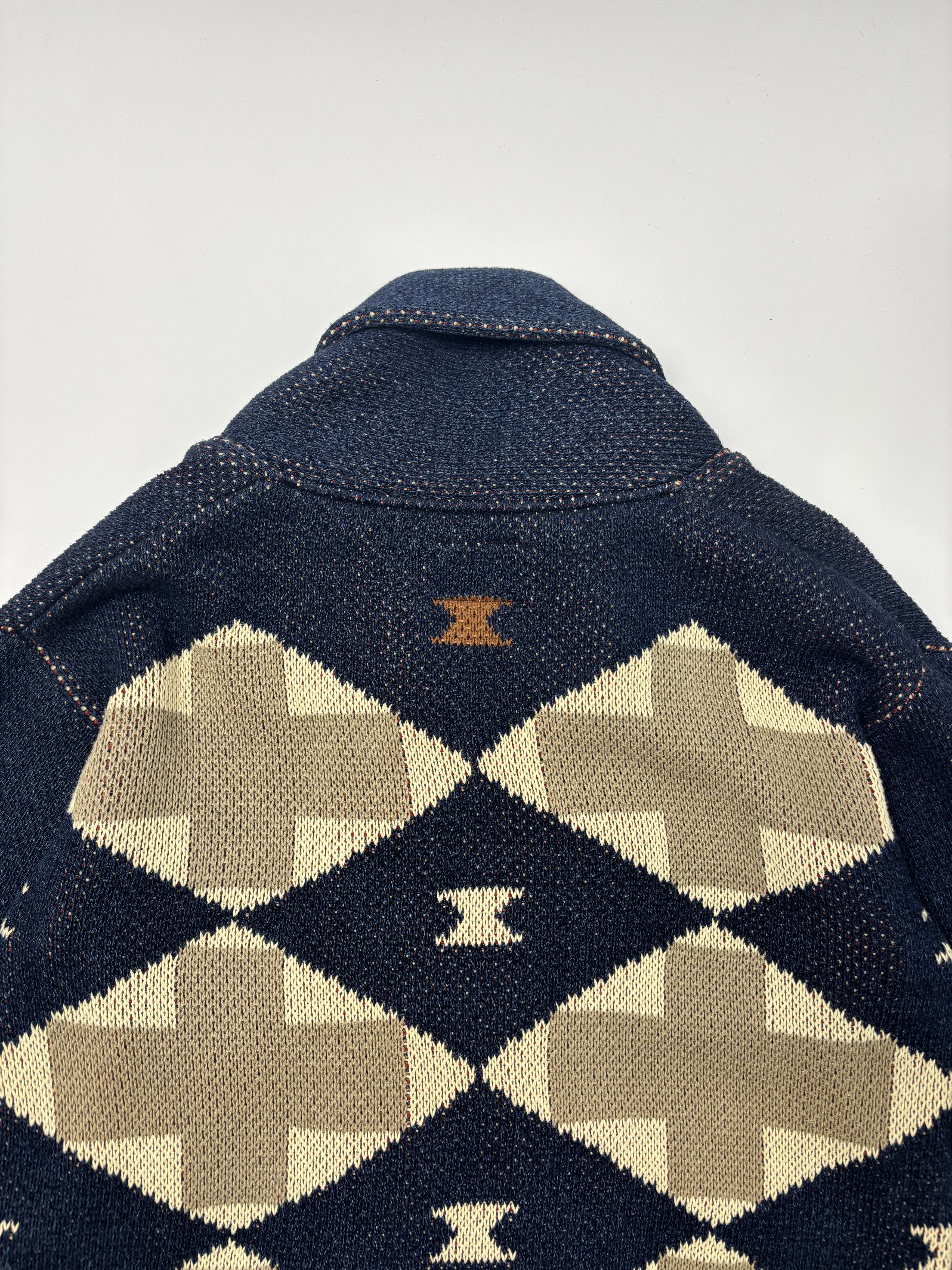Japanese Brand Good Ol’ Shawl Collar Cardigan Southwestern Made in Japan Size US M / EU 48-50 / 2 - 10 Thumbnail