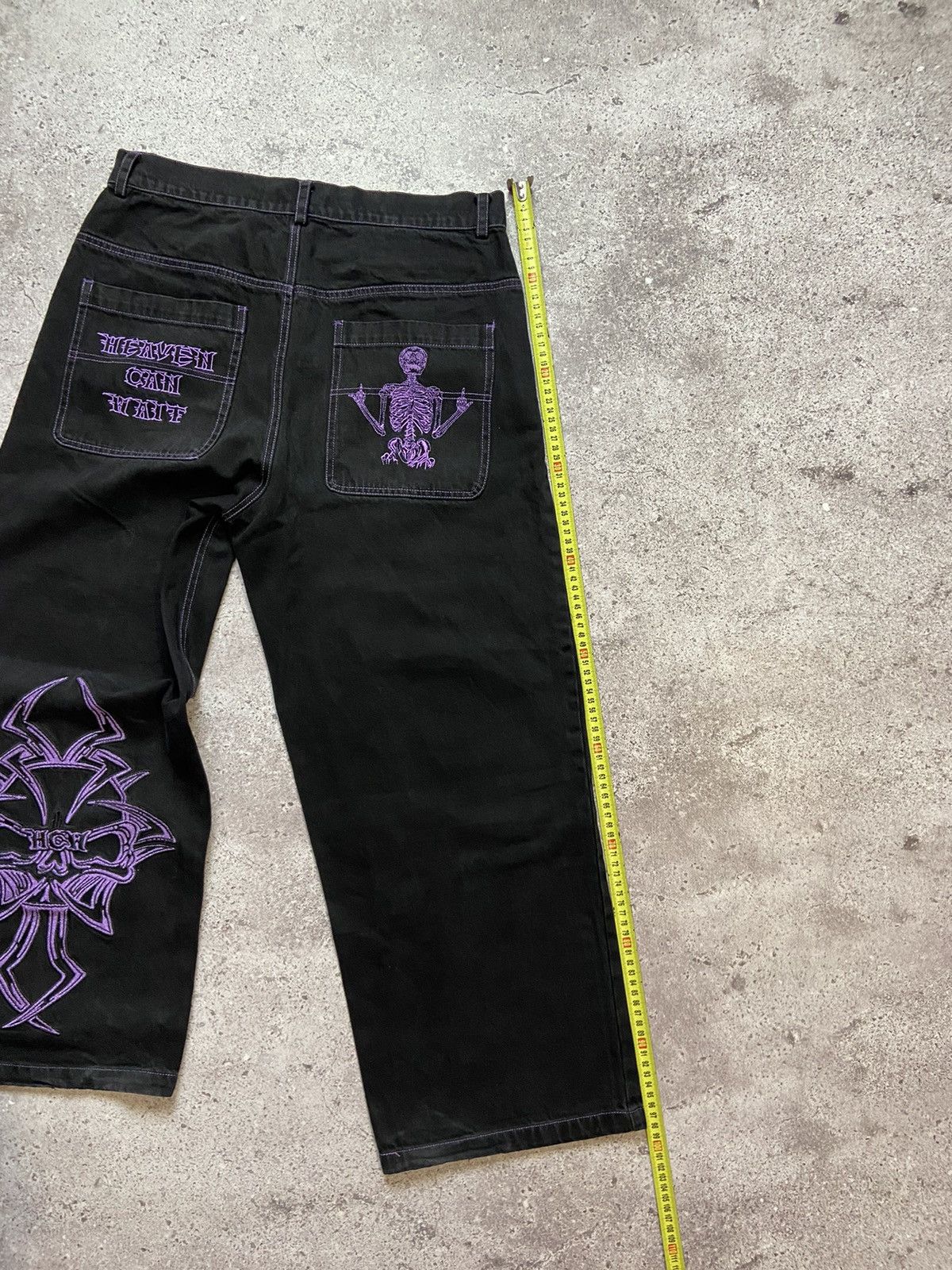 Vintage Heaven can wait - Purple Jeans Size US 32 / EU 48 - 11 Thumbnail