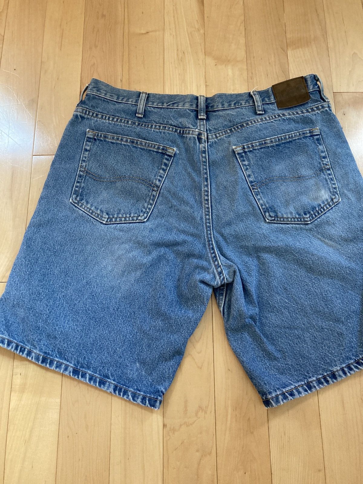 Lee × Vintage Baggy Y2K Jorts perfect fading Size US 38 / EU 54 - 3 Thumbnail