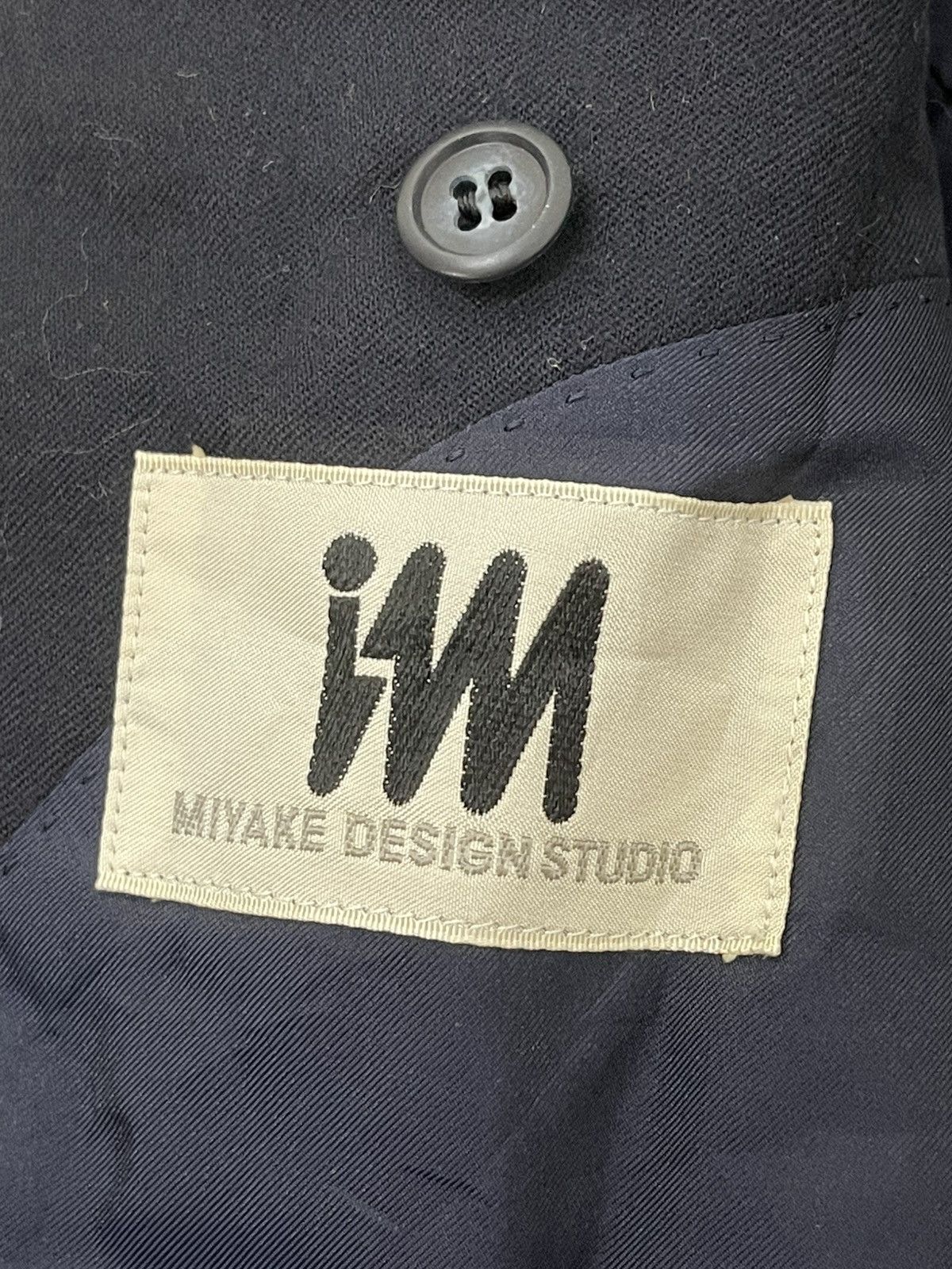 Issey Miyake Vtg IM Miyake Design Studio Blazer 6🟩0 Size US M / EU 48-50 / 2 - 14 Thumbnail