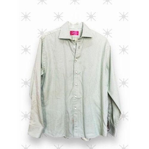 Other Rufus Brand 100% Cotton Men’s Dress Shirt Size Large. Made I Size US L / EU 52-54 / 3 - 1 Thumbnail