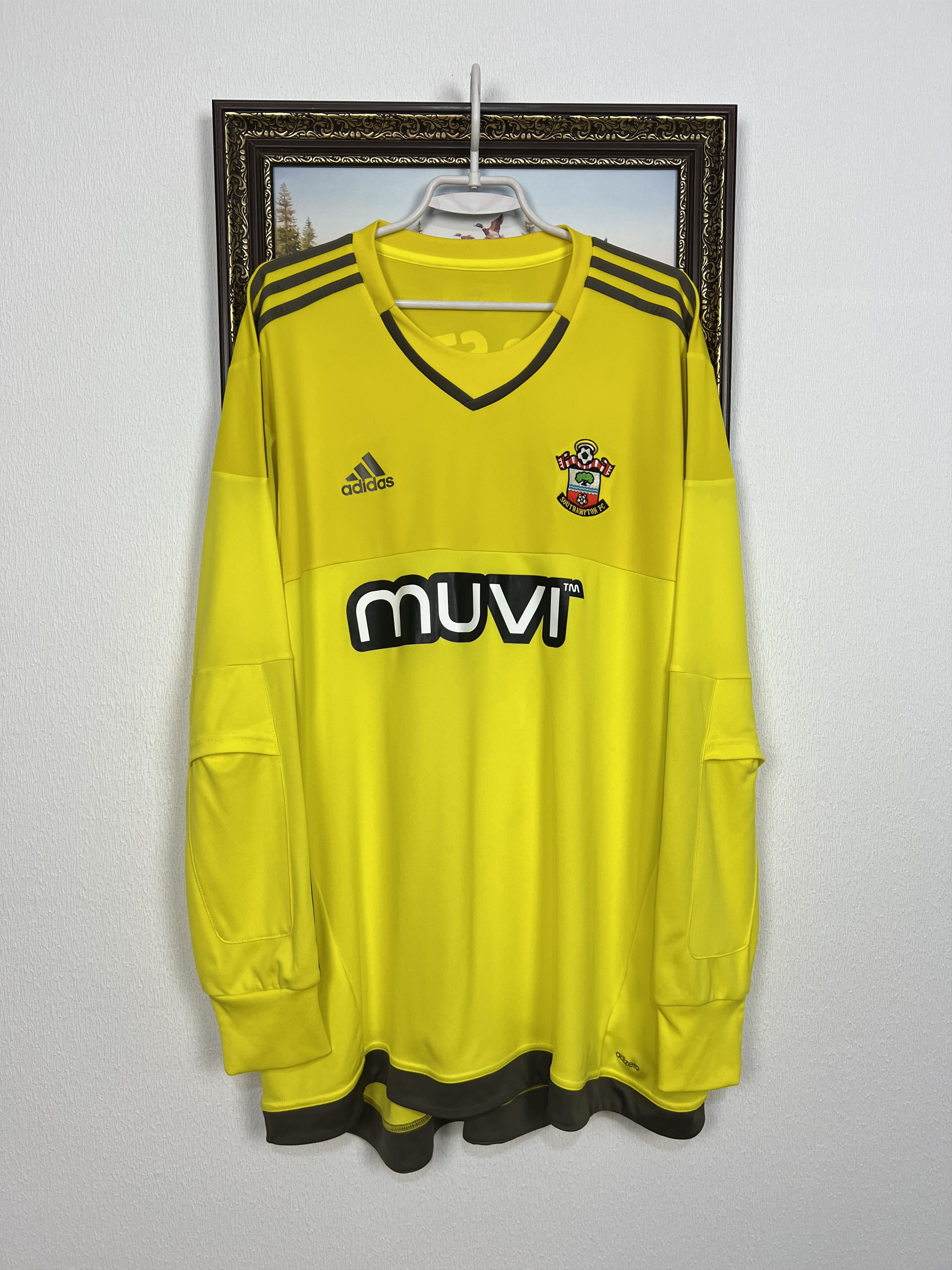 Adidas Southampton Goalkeeper football shirt #44 Forster Jersey Size US XXL / EU 58 / 5 - 1 Thumbnail