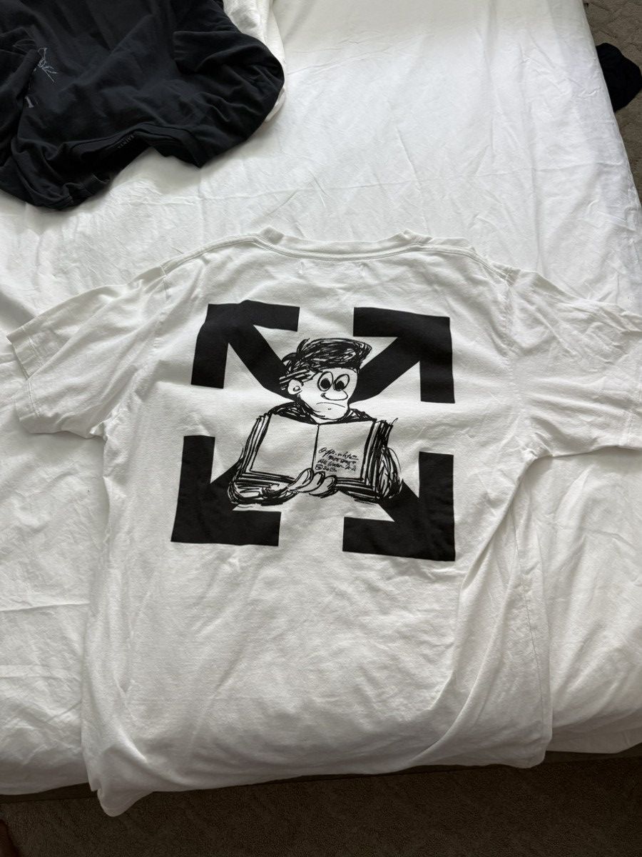 Off white pencil tee rare