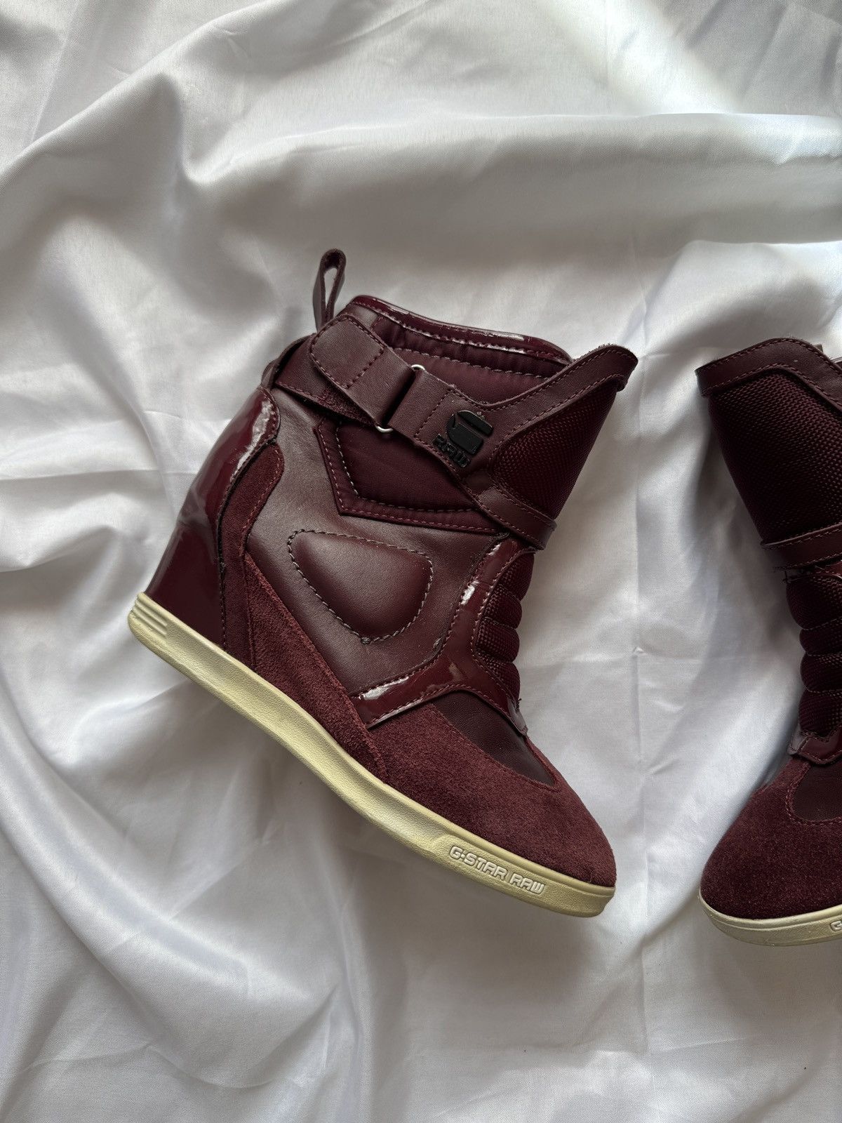 G-Star G-Star Raw Vintage Y2K Hi Top Wedge Sneakers Size US 6 / IT 36 - 4 Thumbnail