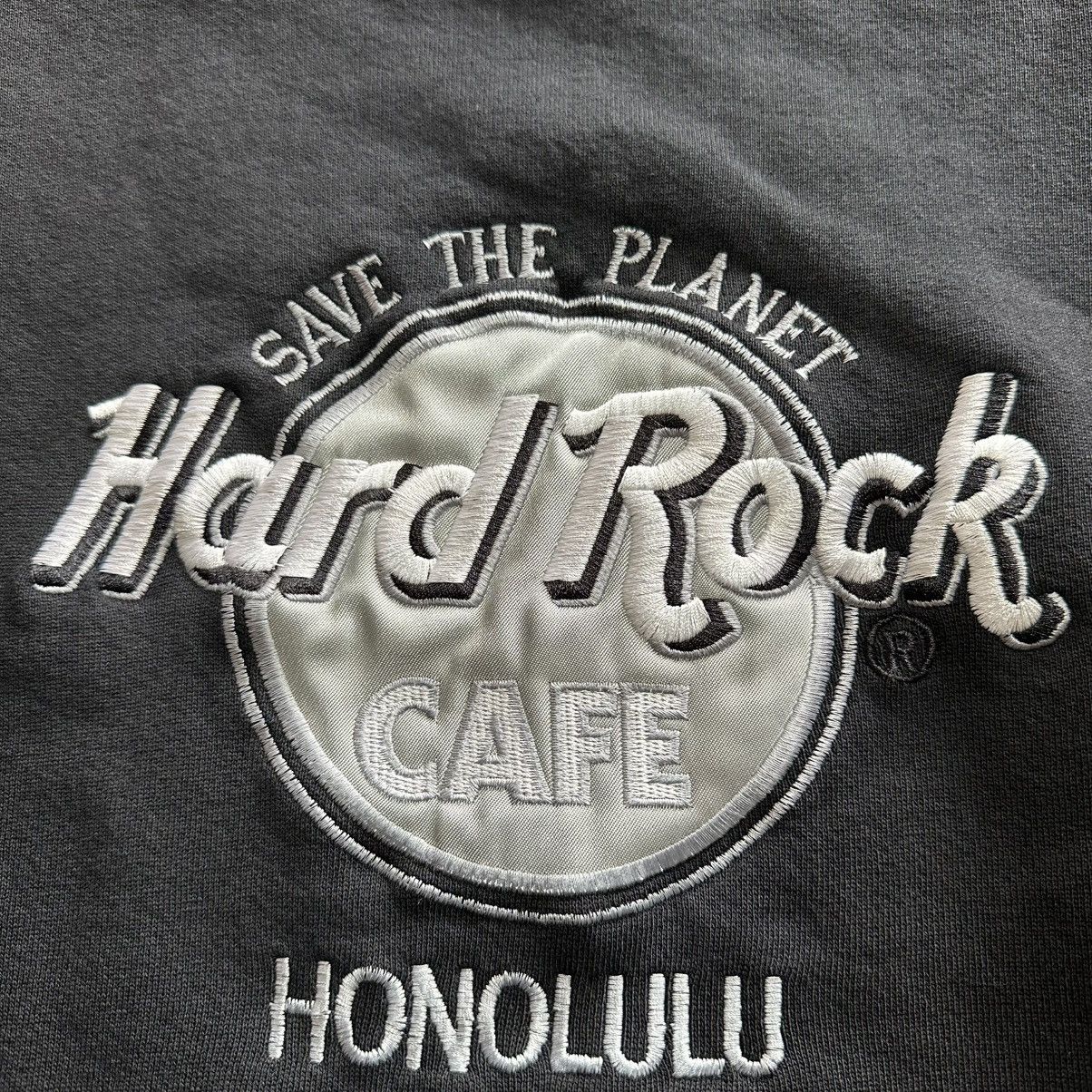 Hard Rock Cafe × Vintage Vintage Hard Rock Cafe Honolulu Embroidered Crewneck Sweater Size US XL / EU 56 / 4 - 3 Thumbnail