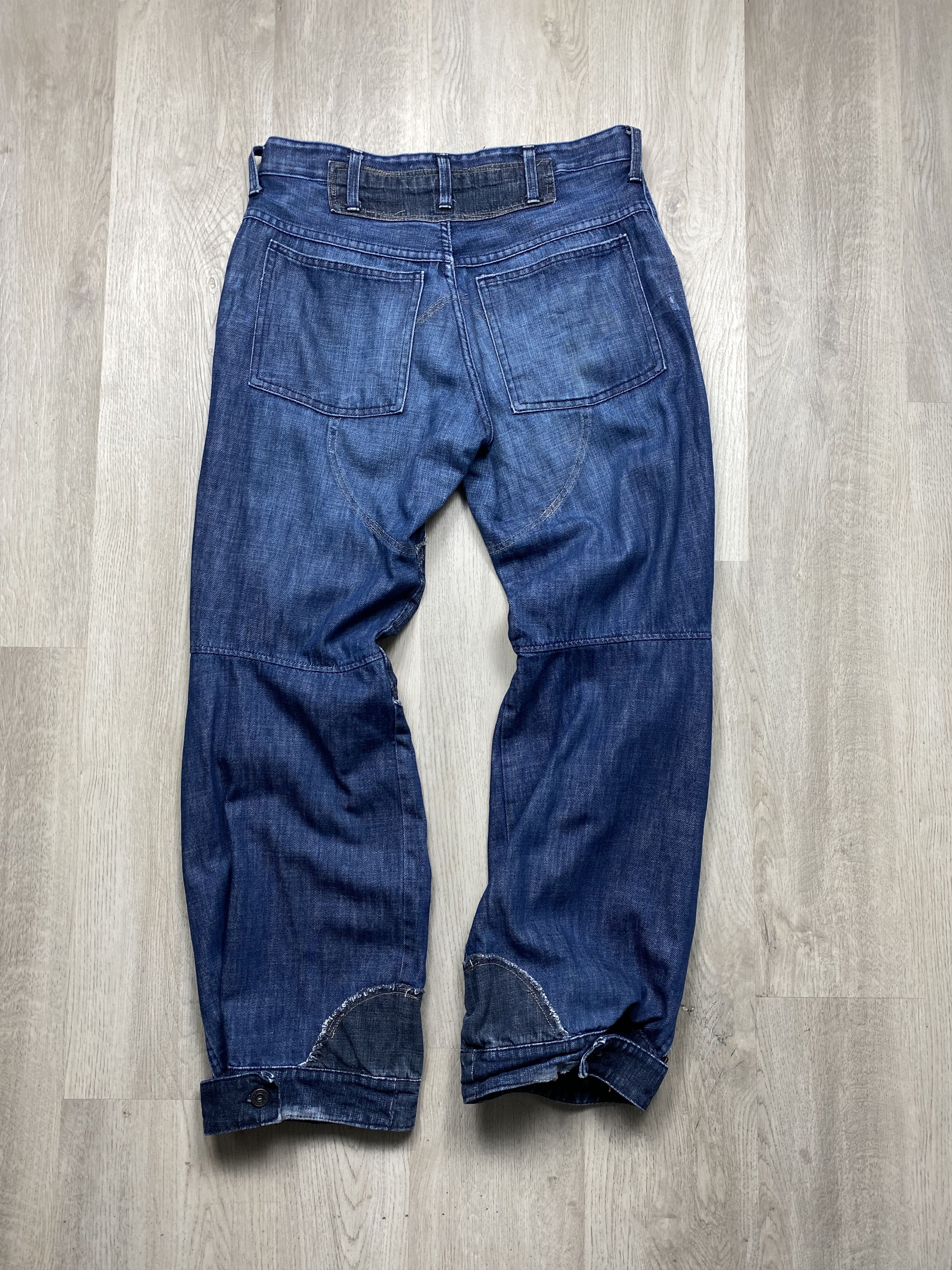G-Star G Star Raw Mens Denim Pants Double Knee Y2K Size US 33 - 6 Thumbnail
