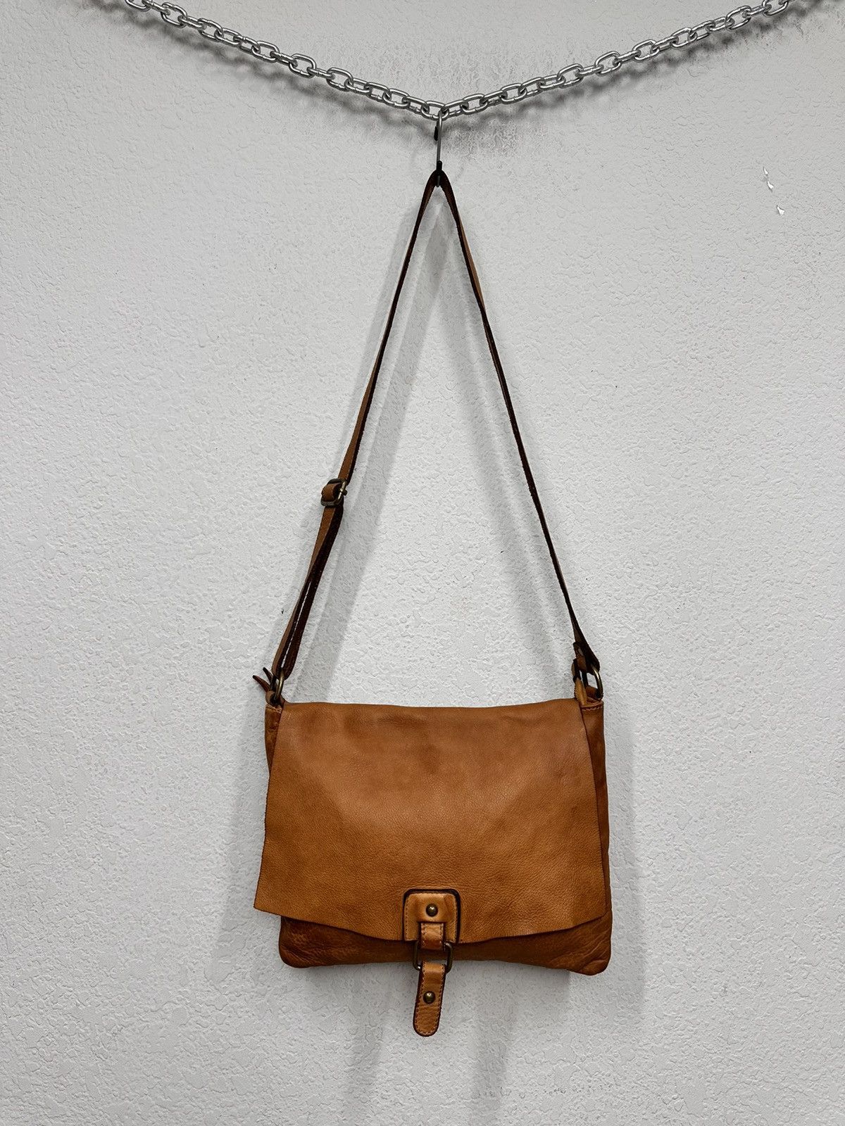 Diesel Vintage AS 98 Metal Zip Design Leather Bag Dolce Gabbana GOA Size ONE SIZE - 1 Thumbnail