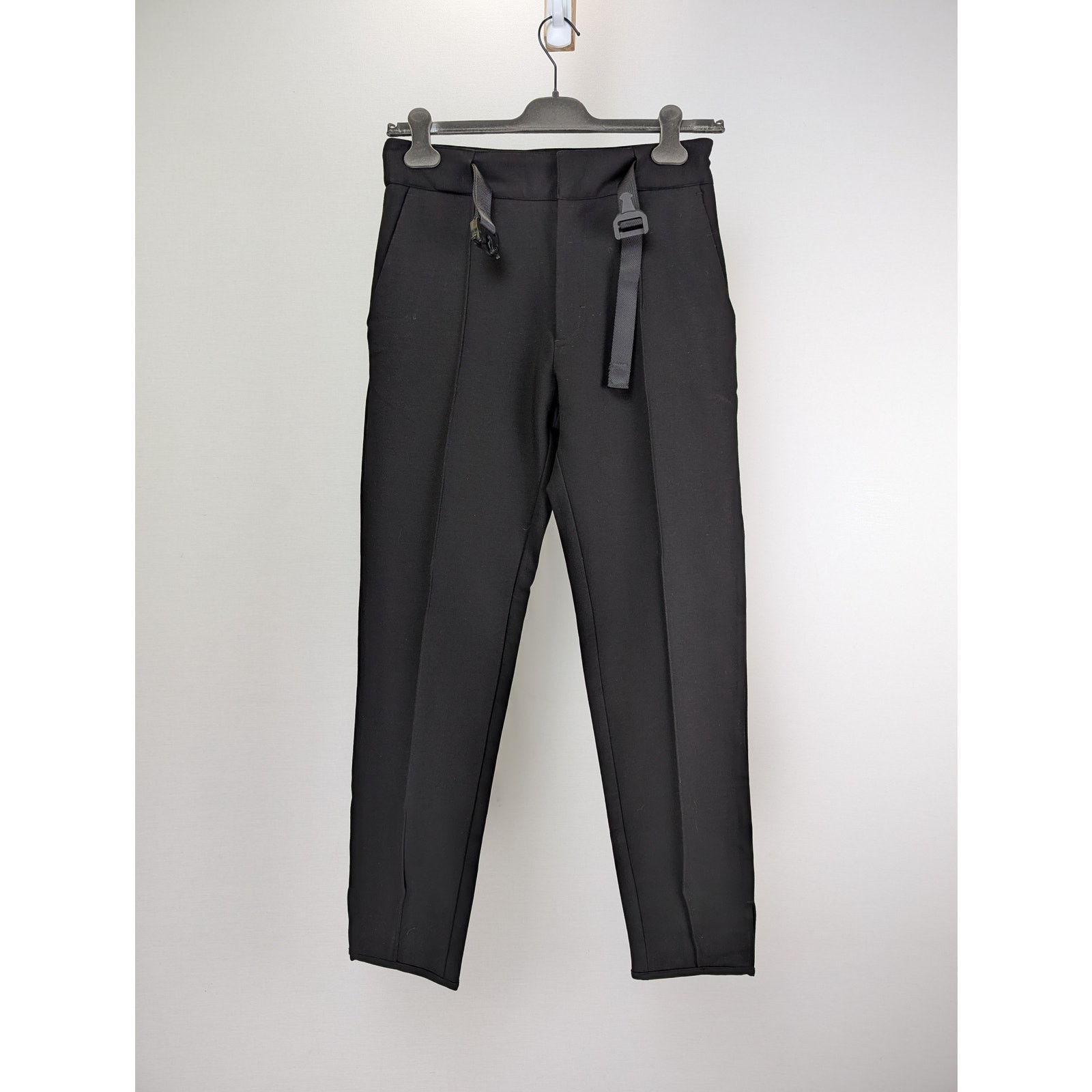 1017 ALYX 9SM o1rshd1 Classic Trousers Pants W/Buckle in Black Size US 30 / EU 46 - 1 Thumbnail