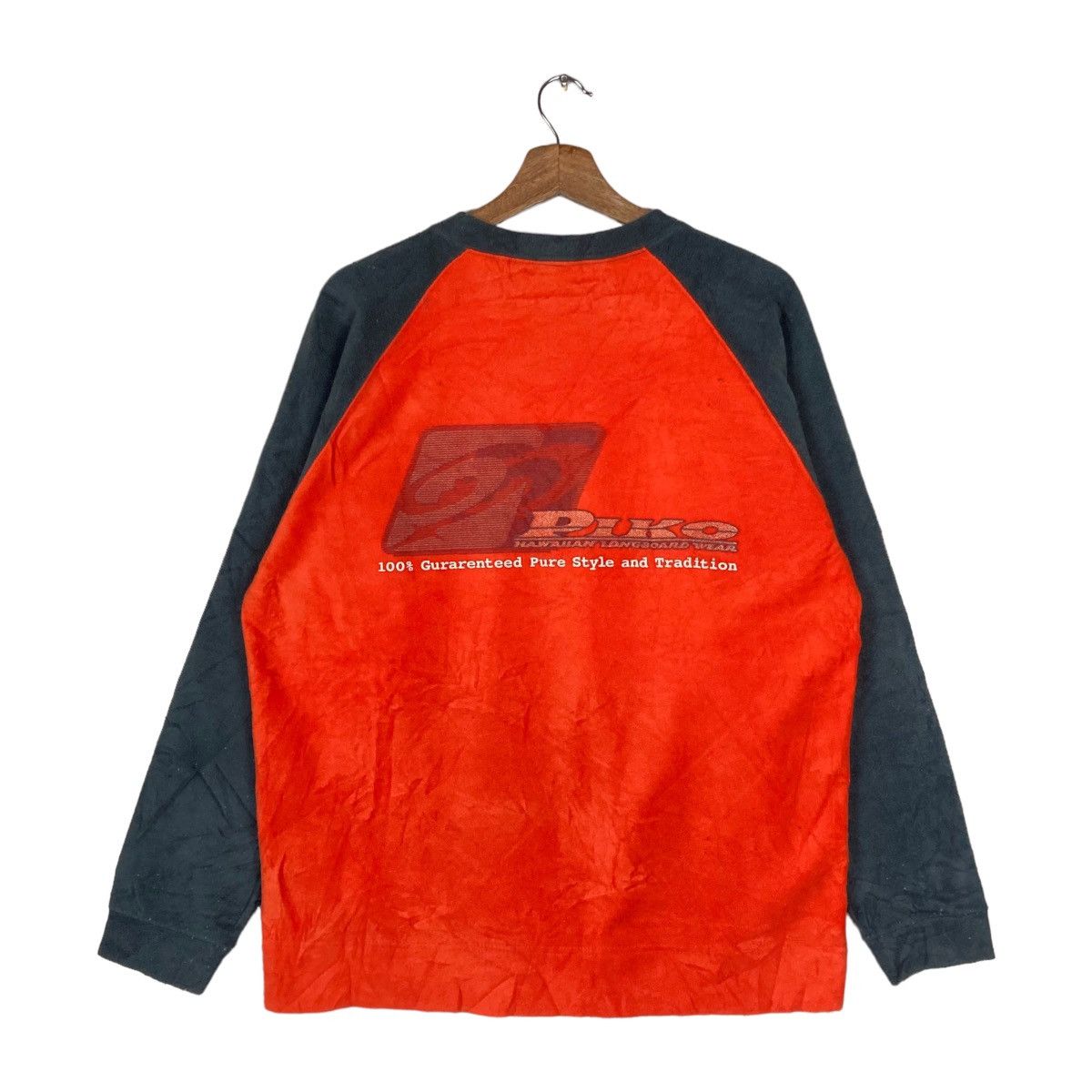 Vintage Vintage Piko Hawaii Two Tone Pullover Jumper Fleece Size US M / EU 48-50 / 2 - 6 Thumbnail