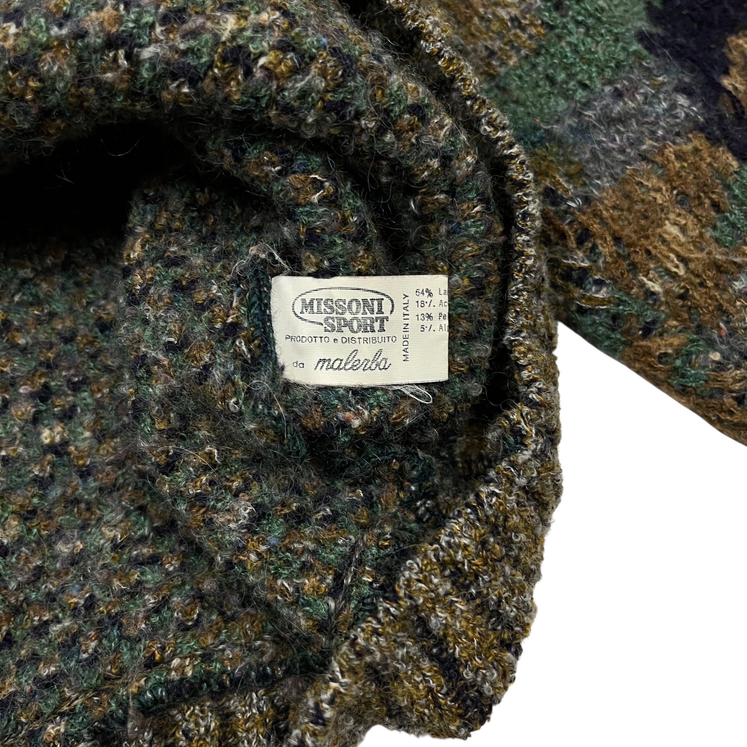 Missoni Missoni Sport Quarter Zip Knit Sweater - Size M Size US M / EU 48-50 / 2 - 6 Thumbnail