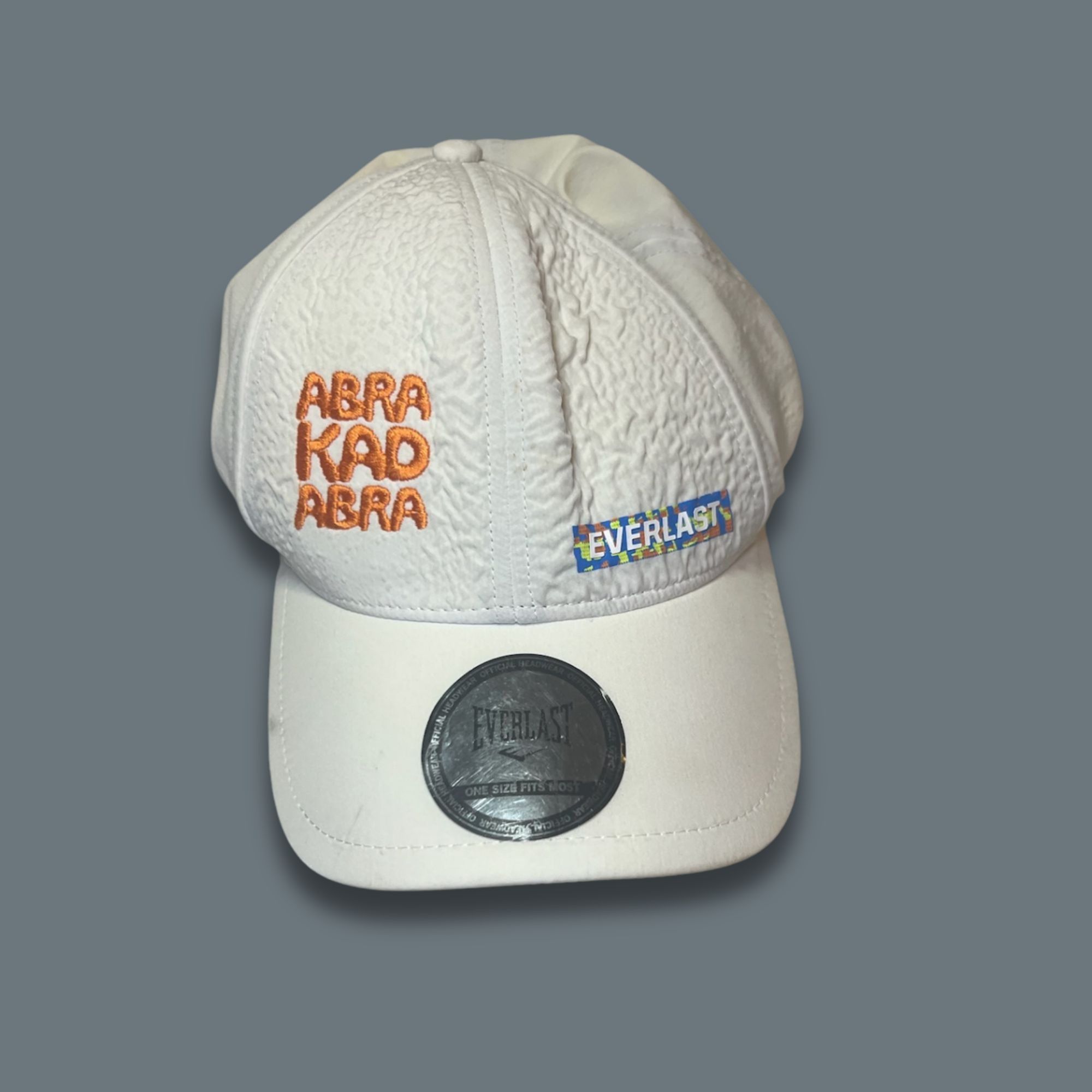 Everlast Everlast Baseball Cap With "Abra Kad Abra" Orange Embroidery Size ONE SIZE - 2 Thumbnail