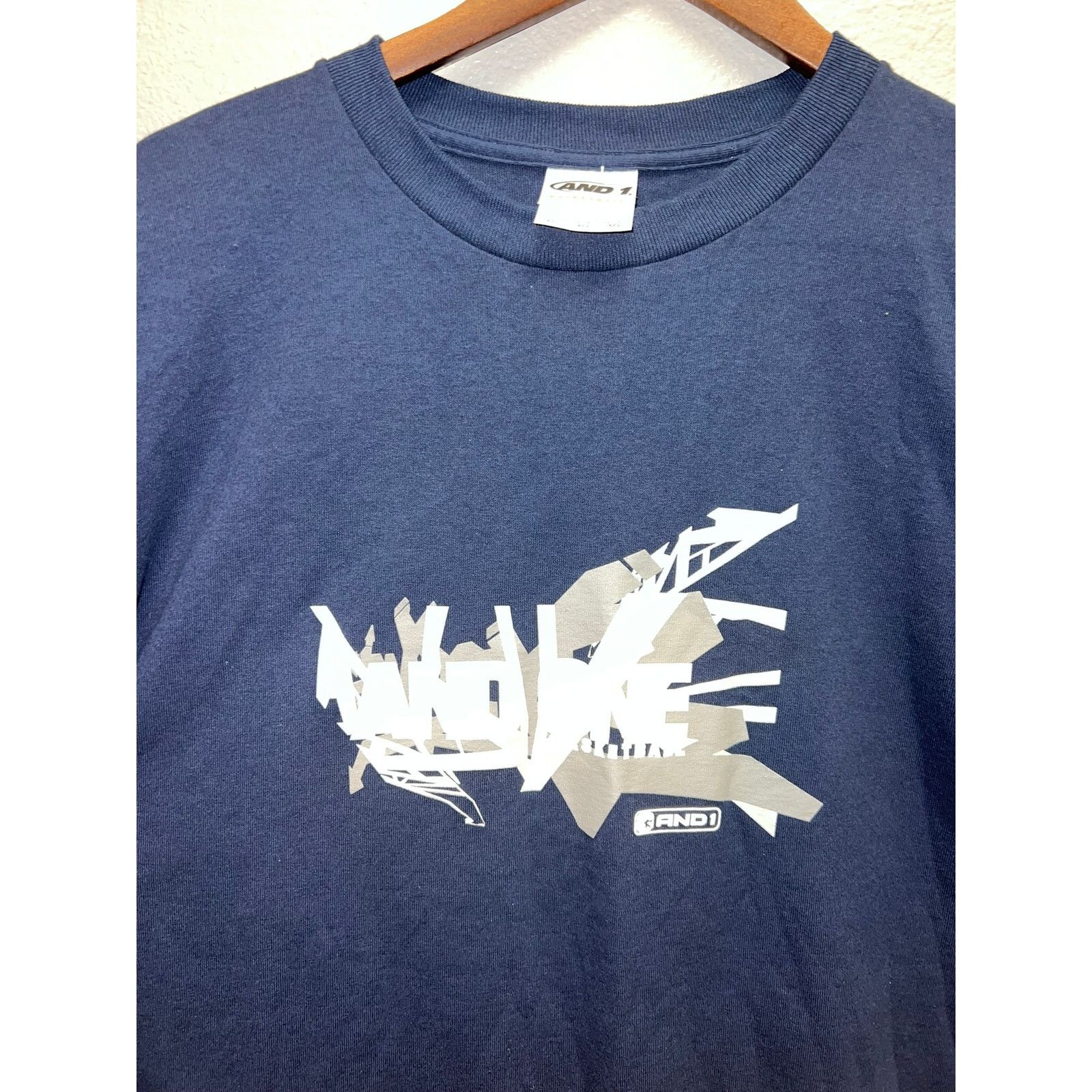 Vintage Vintage And One Shirt Long Sleeve Graffiti Blue NWT Tee XL Size US XL / EU 56 / 4 - 2 Thumbnail