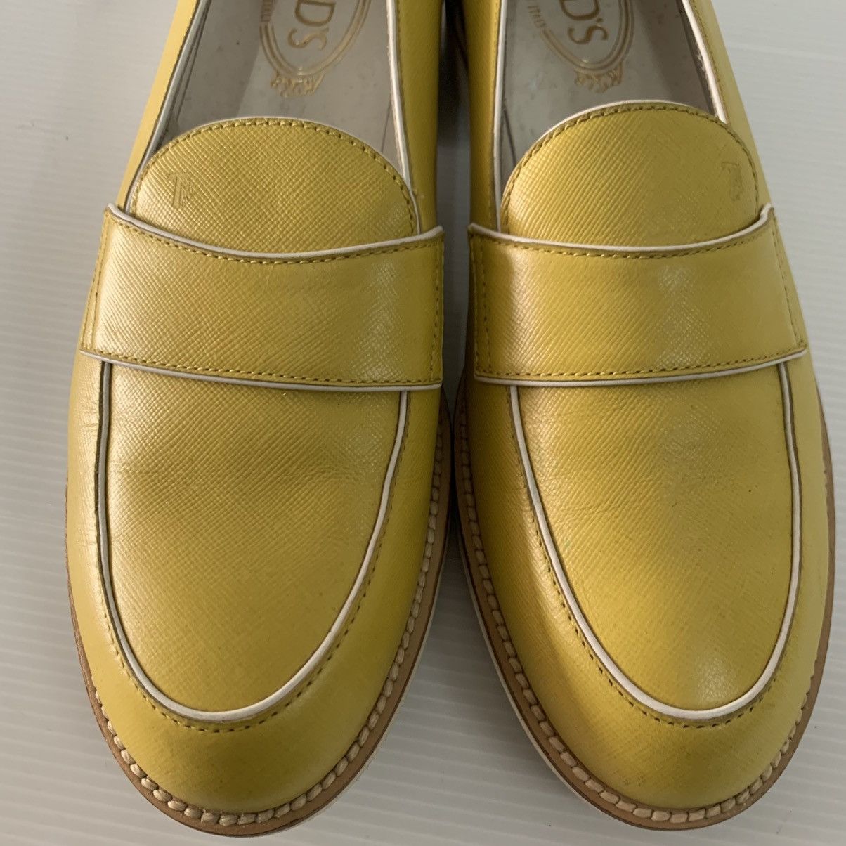 Tod's Tods Leather Loafers Shoes Size US 10 / IT 40 - 4 Thumbnail